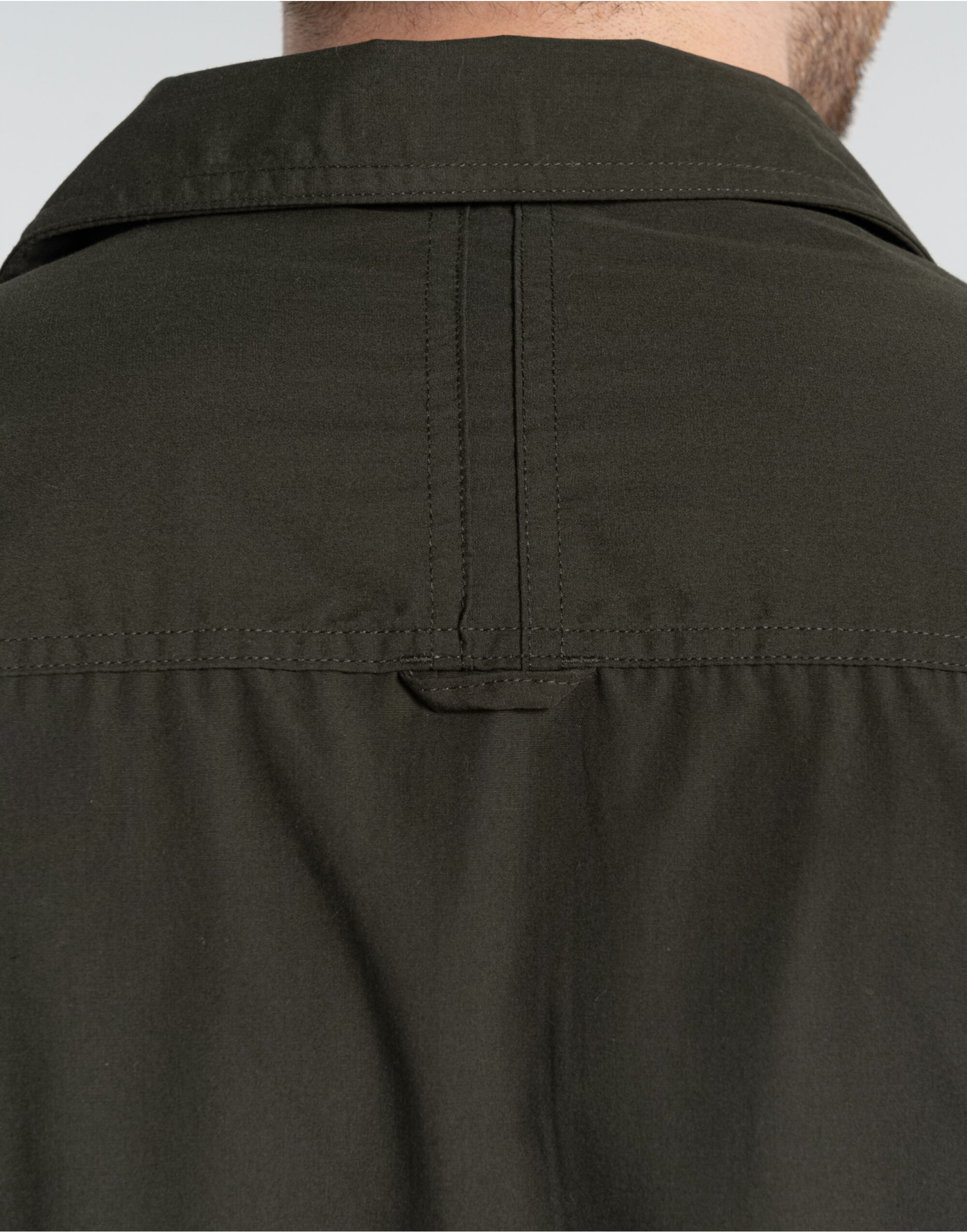 CES001 Men’s Kiwi Long Sleeved Shirt Dark Cedar Green
