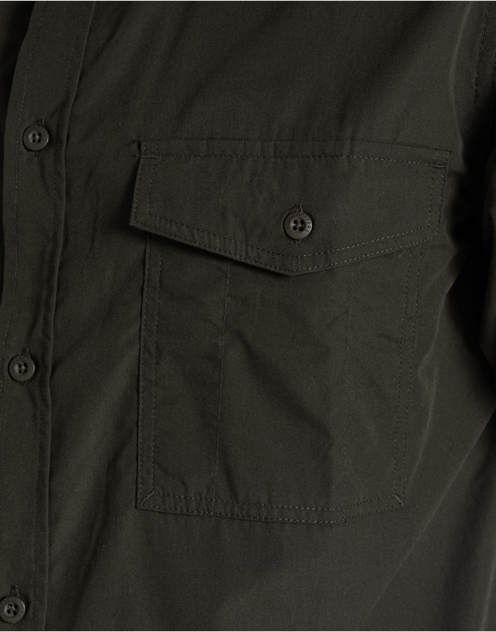 CES001 Men’s Kiwi Long Sleeved Shirt Dark Cedar Green