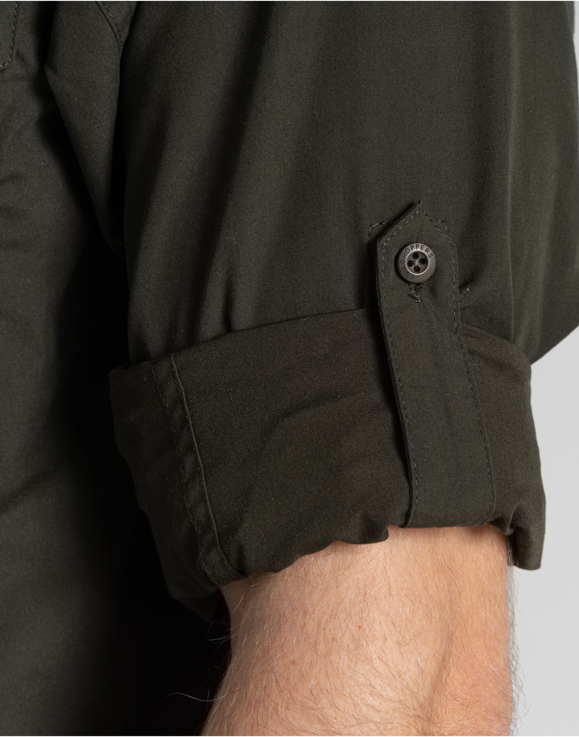 CES001 Men’s Kiwi Long Sleeved Shirt Dark Cedar Green