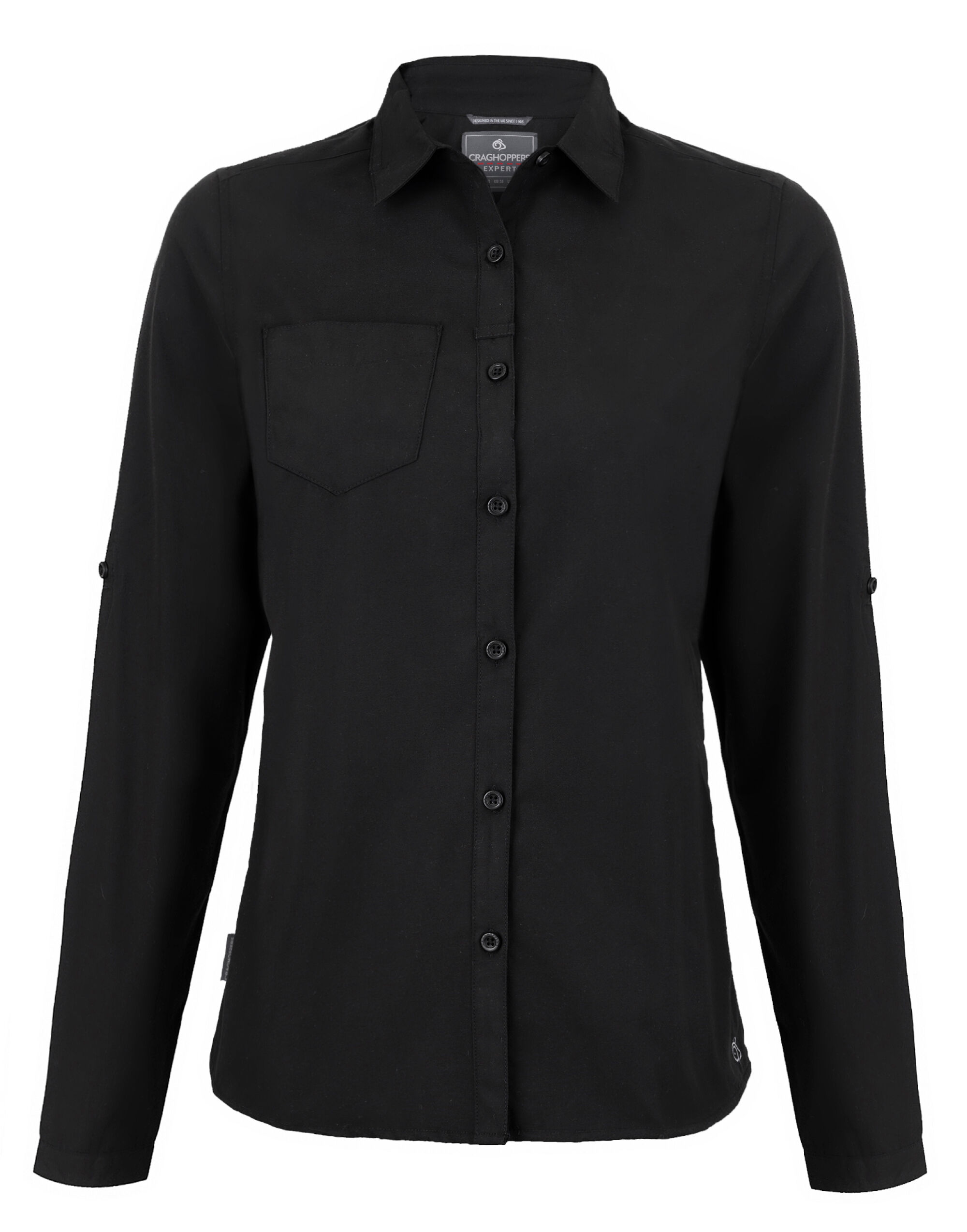 CES002 Women’s Kiwi Long Sleeved Shirt Black CES002 Women’s Kiwi Long Sleeved Shirt Black