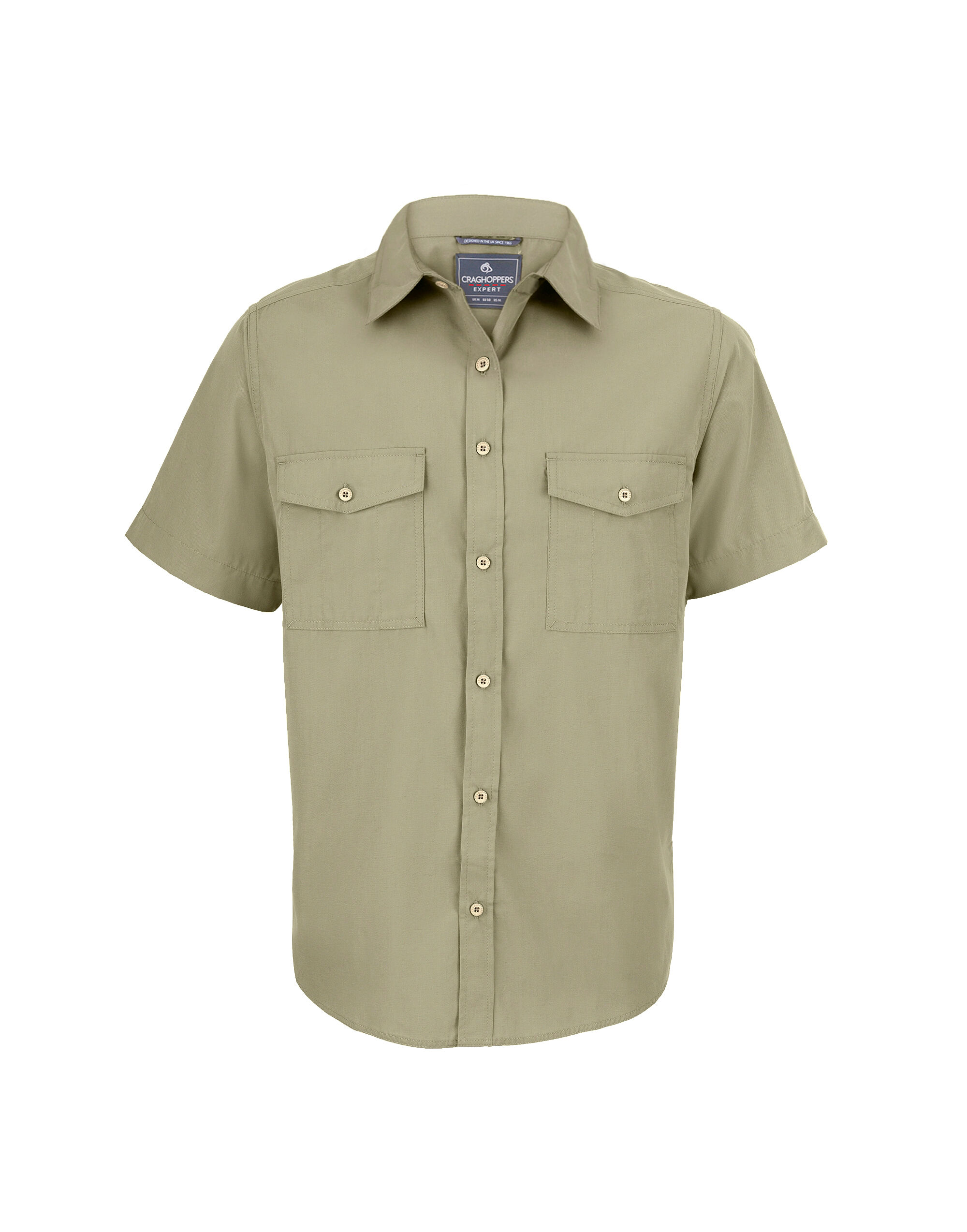 CES003 Kiwi Short Sleeved Shirt Pebble CES003 Kiwi Short Sleeved Shirt Pebble
