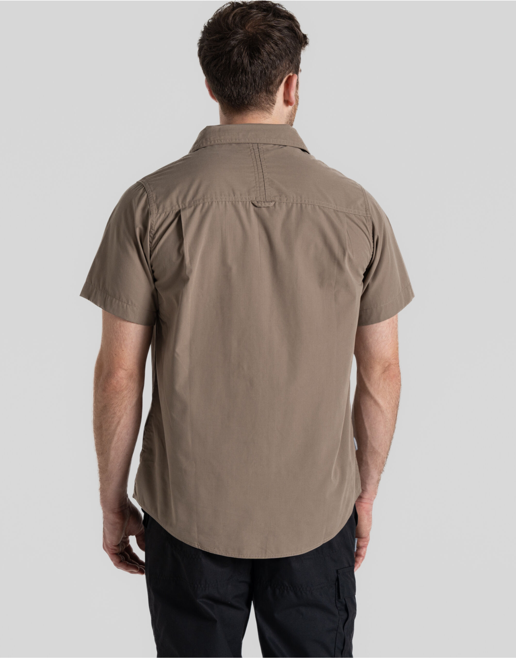 CES003 Kiwi Short Sleeved Shirt Pebble