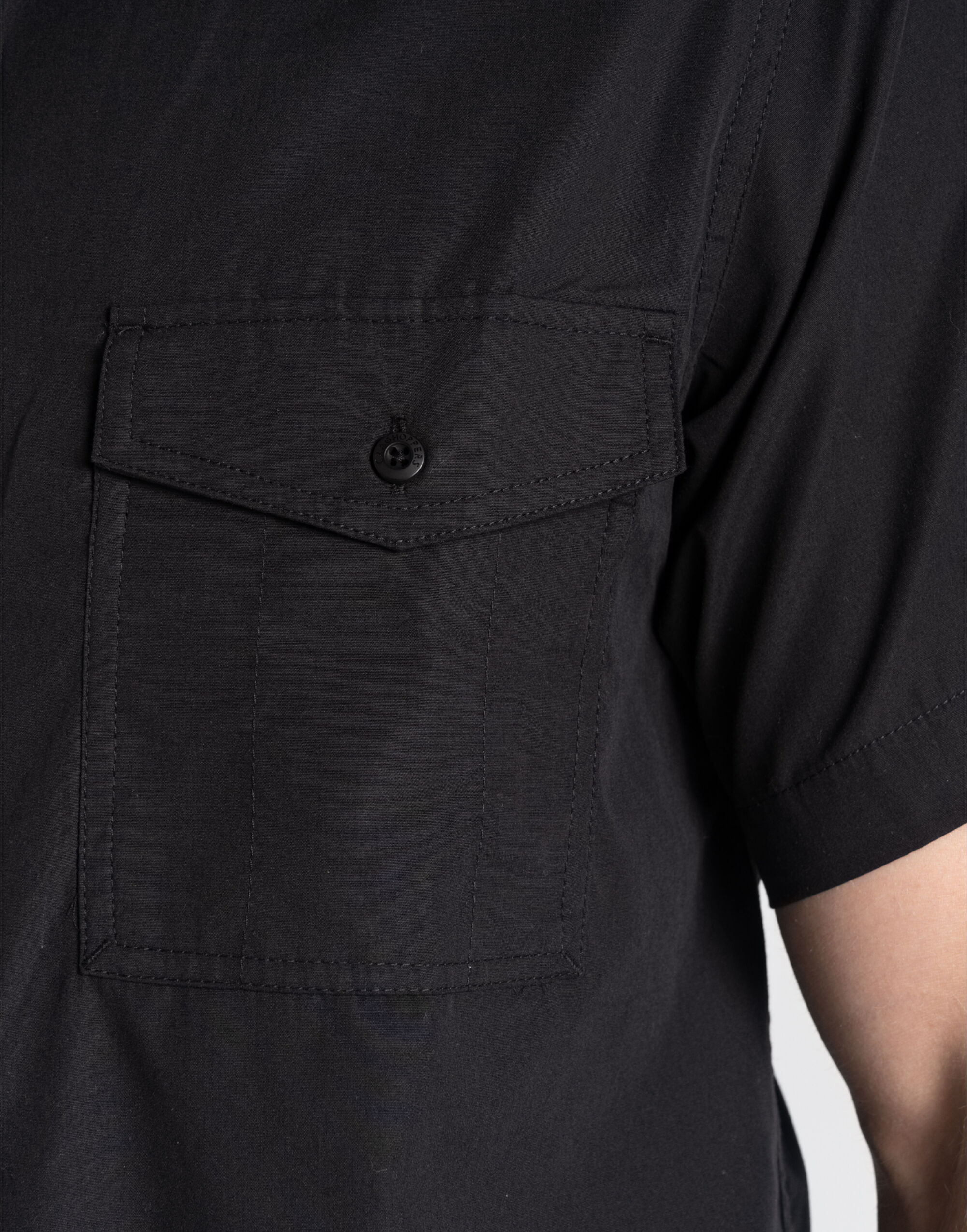 CES003 Kiwi Short Sleeved Shirt Black