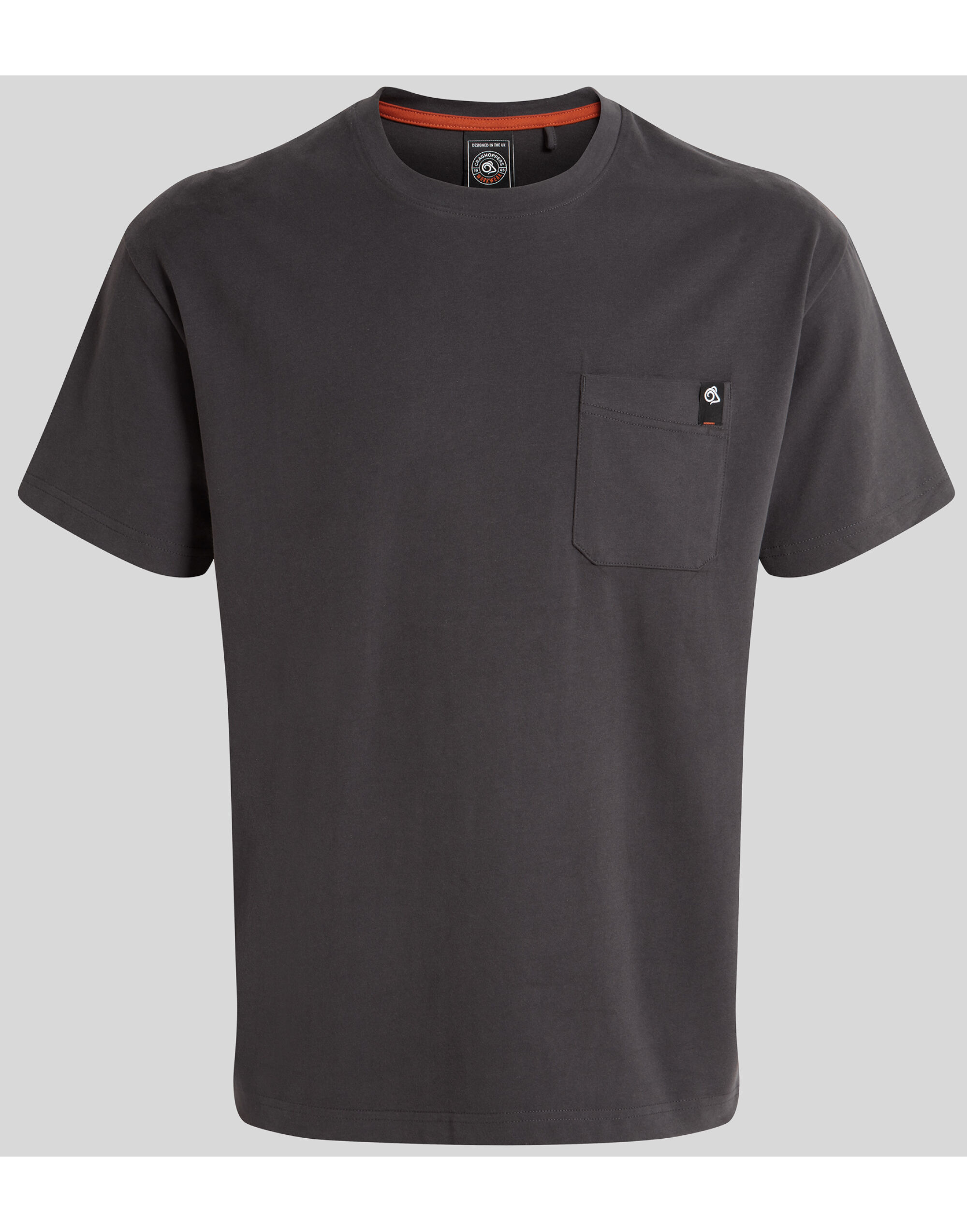 CET004 Wakefield Pocket T-Shirt Carbon Grey CET004 Wakefield Pocket T-Shirt Carbon Grey