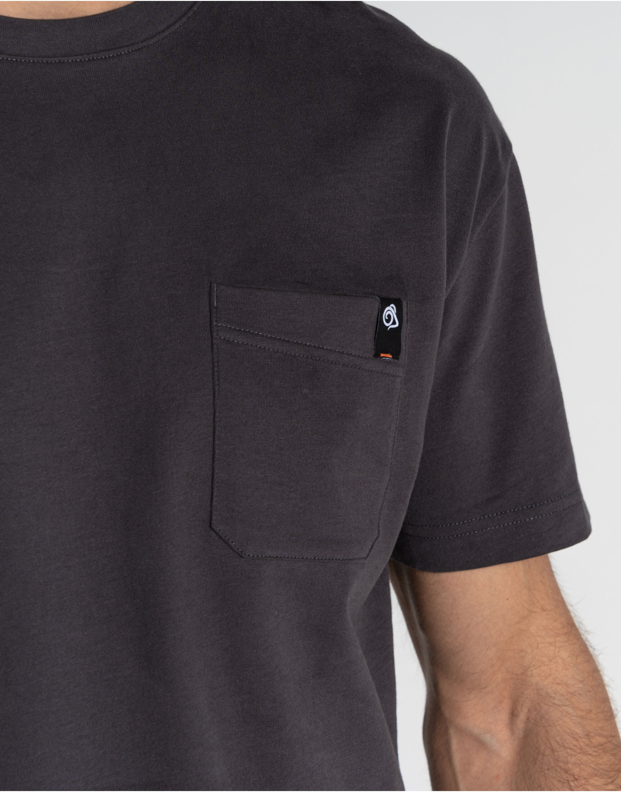 CET004 Wakefield Pocket T-Shirt Carbon Grey