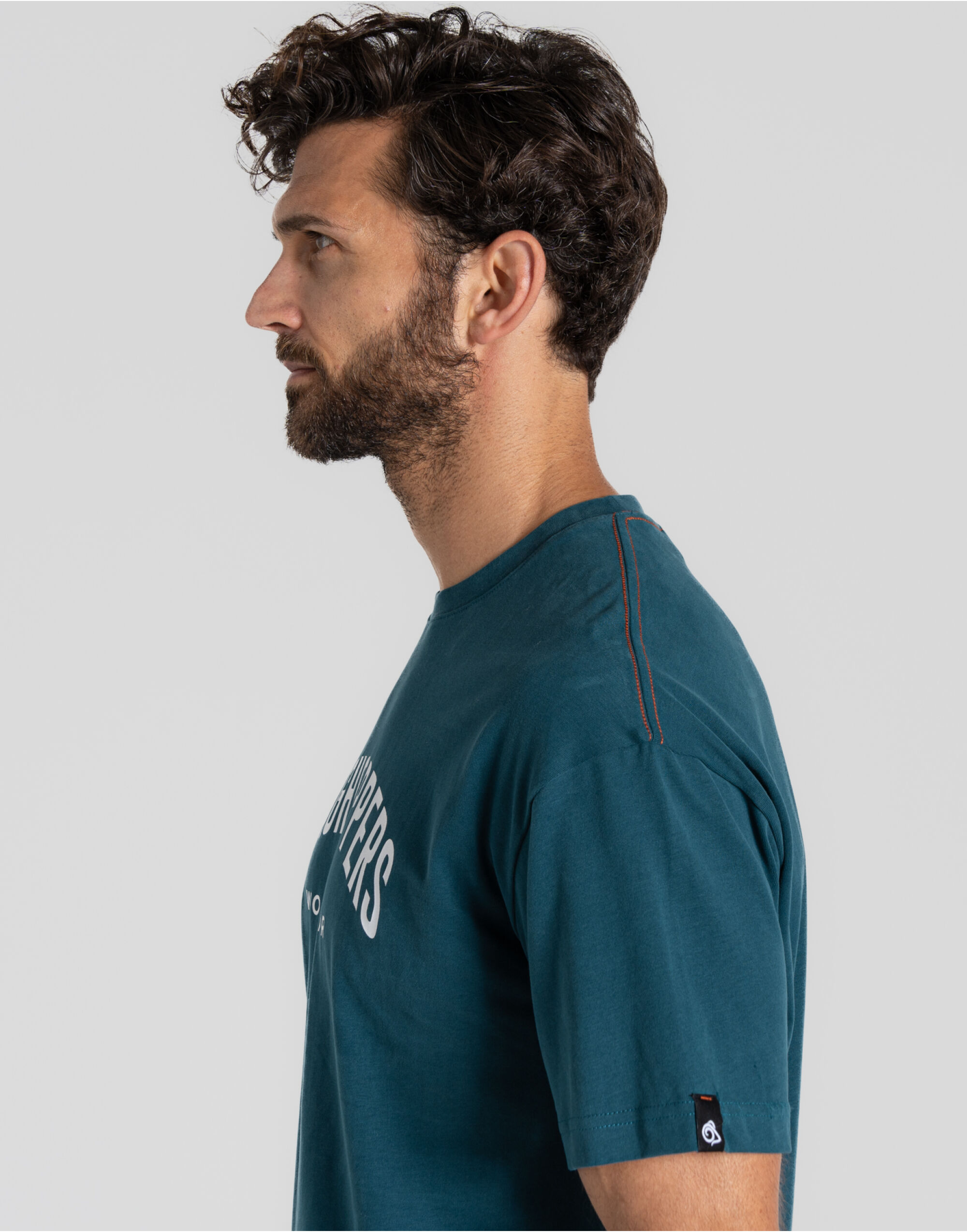 CET007 Batley T-Shirt Dark Aegean Blue