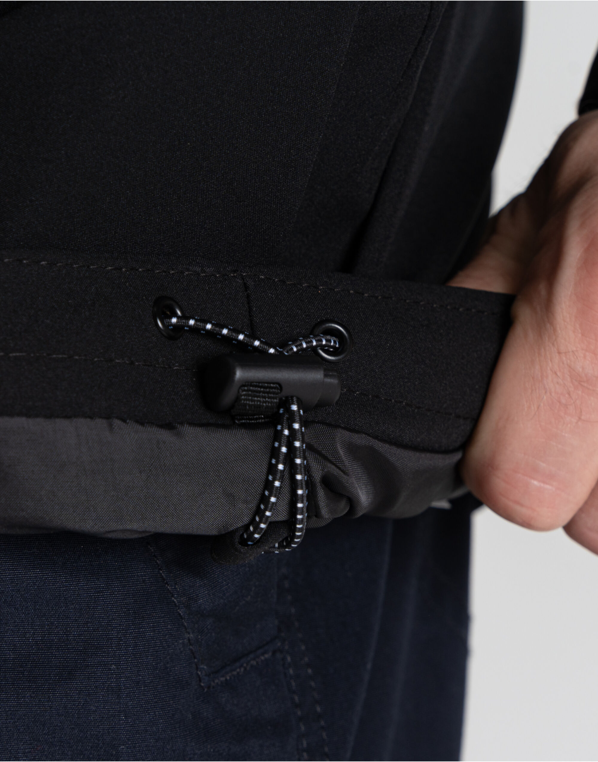 CEW001 Black Kiwi Pro Stretch Long Jacket
