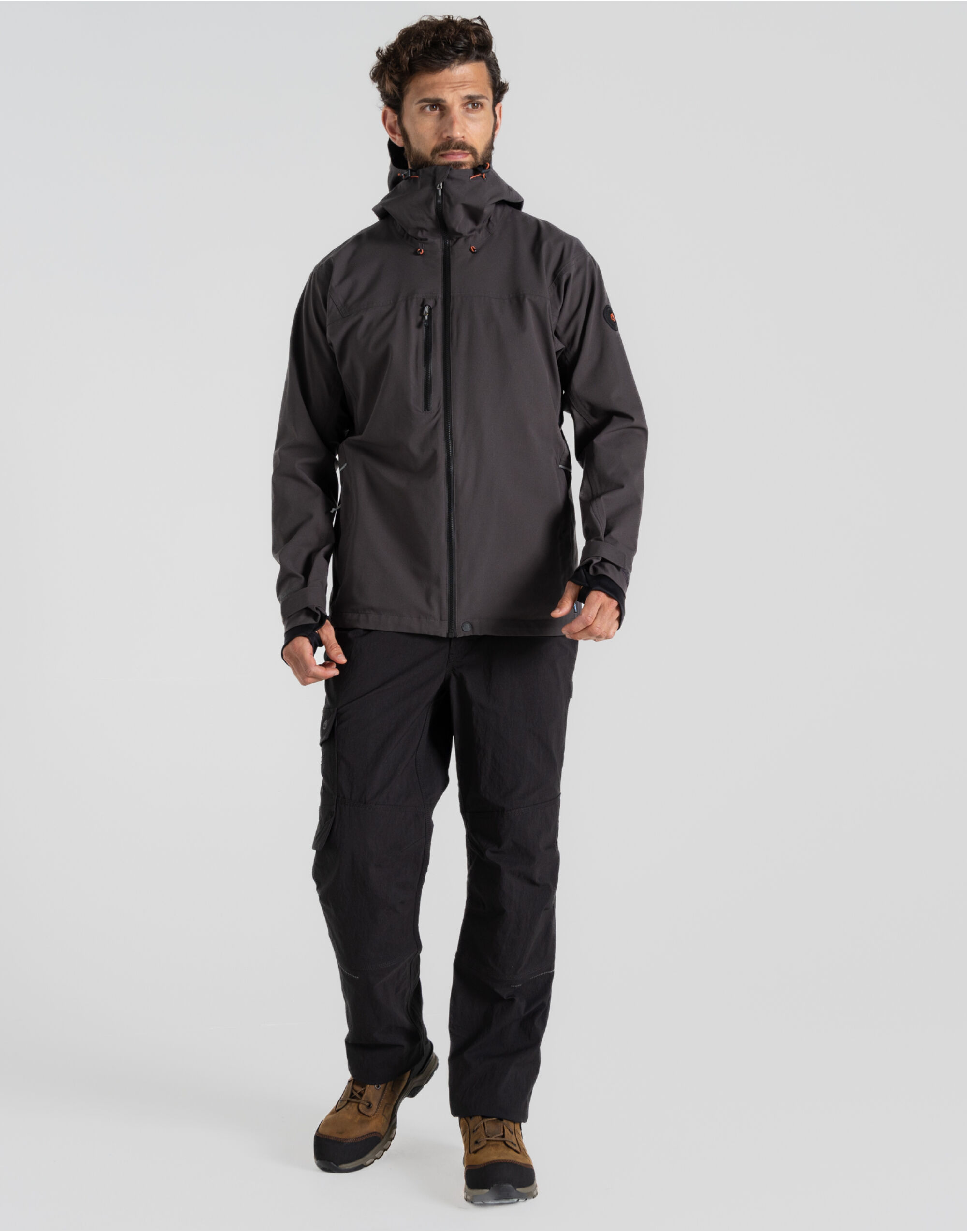 CEW012 Richmond Stretch Jacket Carbon Grey