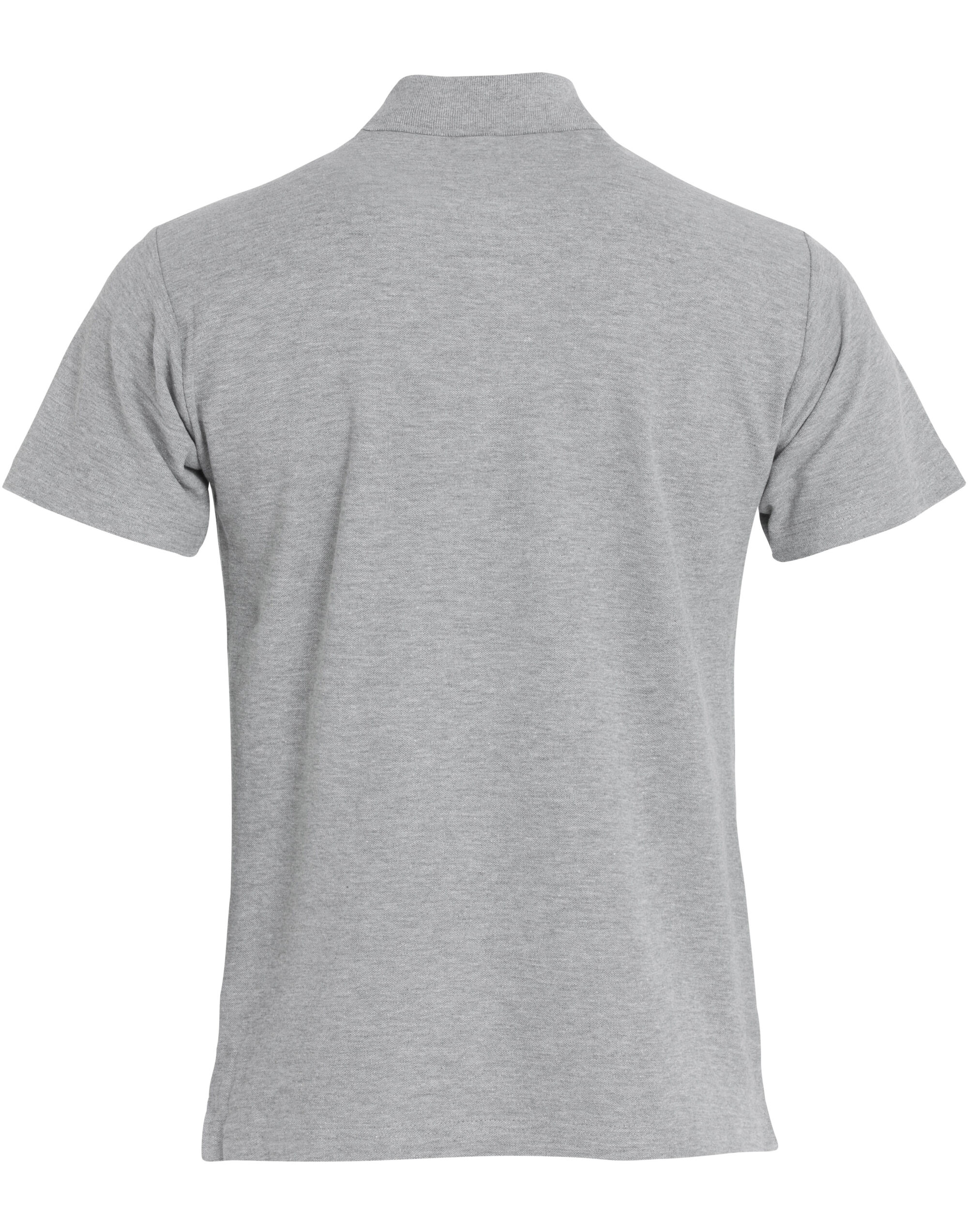CQ028230 Basic Polo Grey Melange