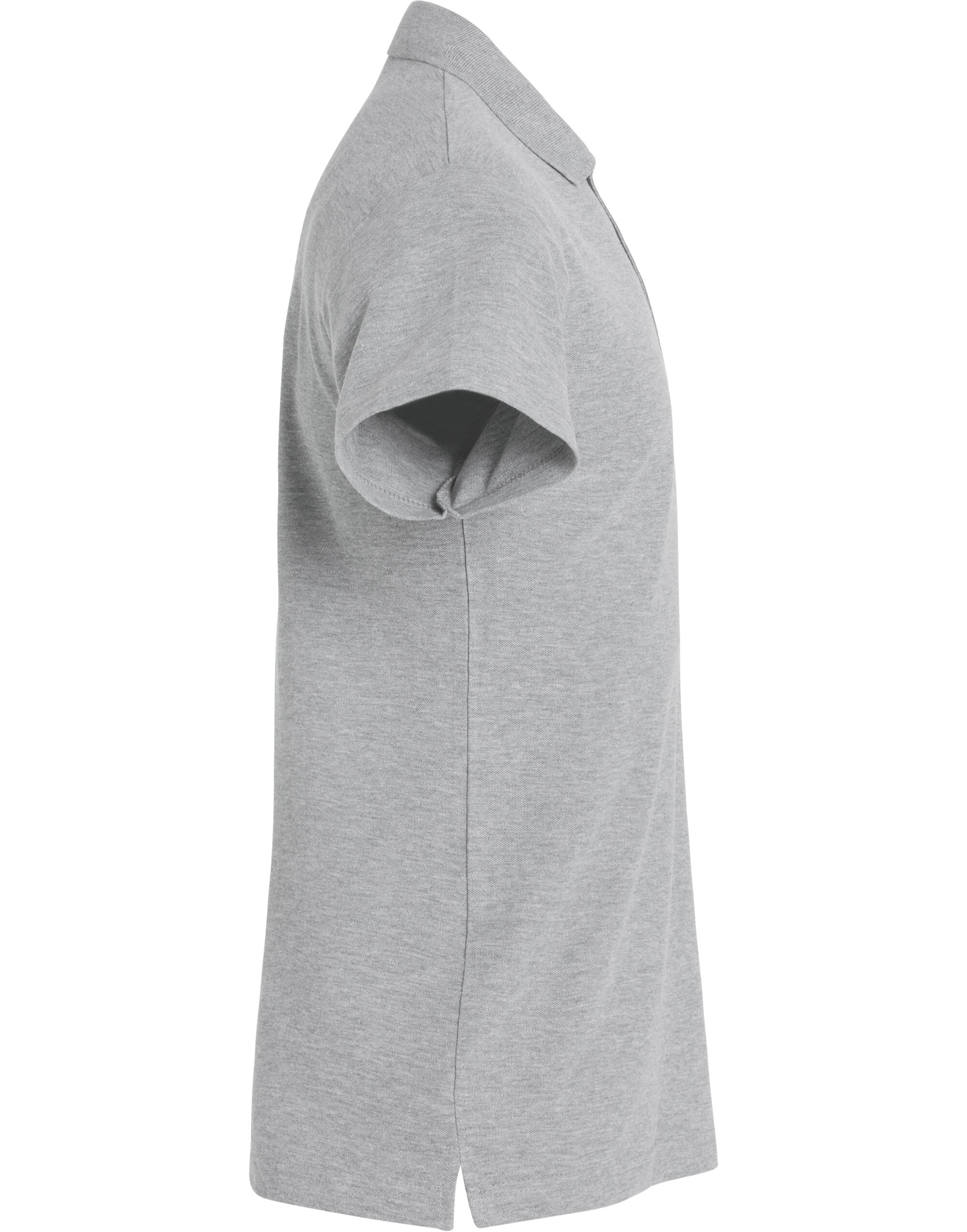 CQ028230 Basic Polo Grey Melange