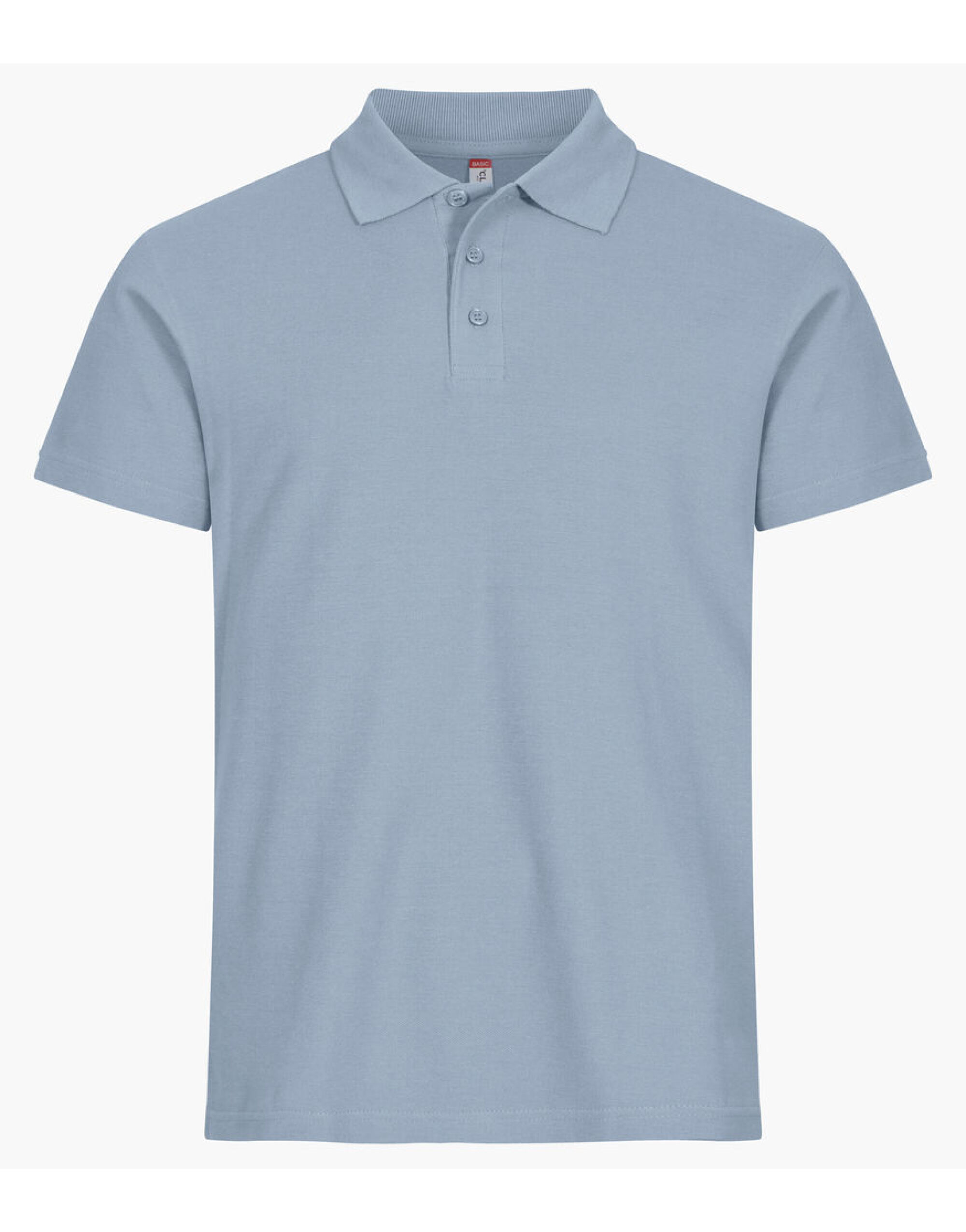 CQ028230 Basic Polo Soft Blue