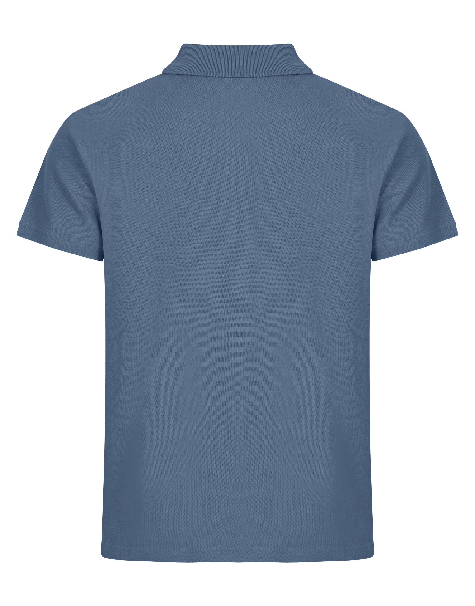 CQ028230 Basic Polo Steel Blue