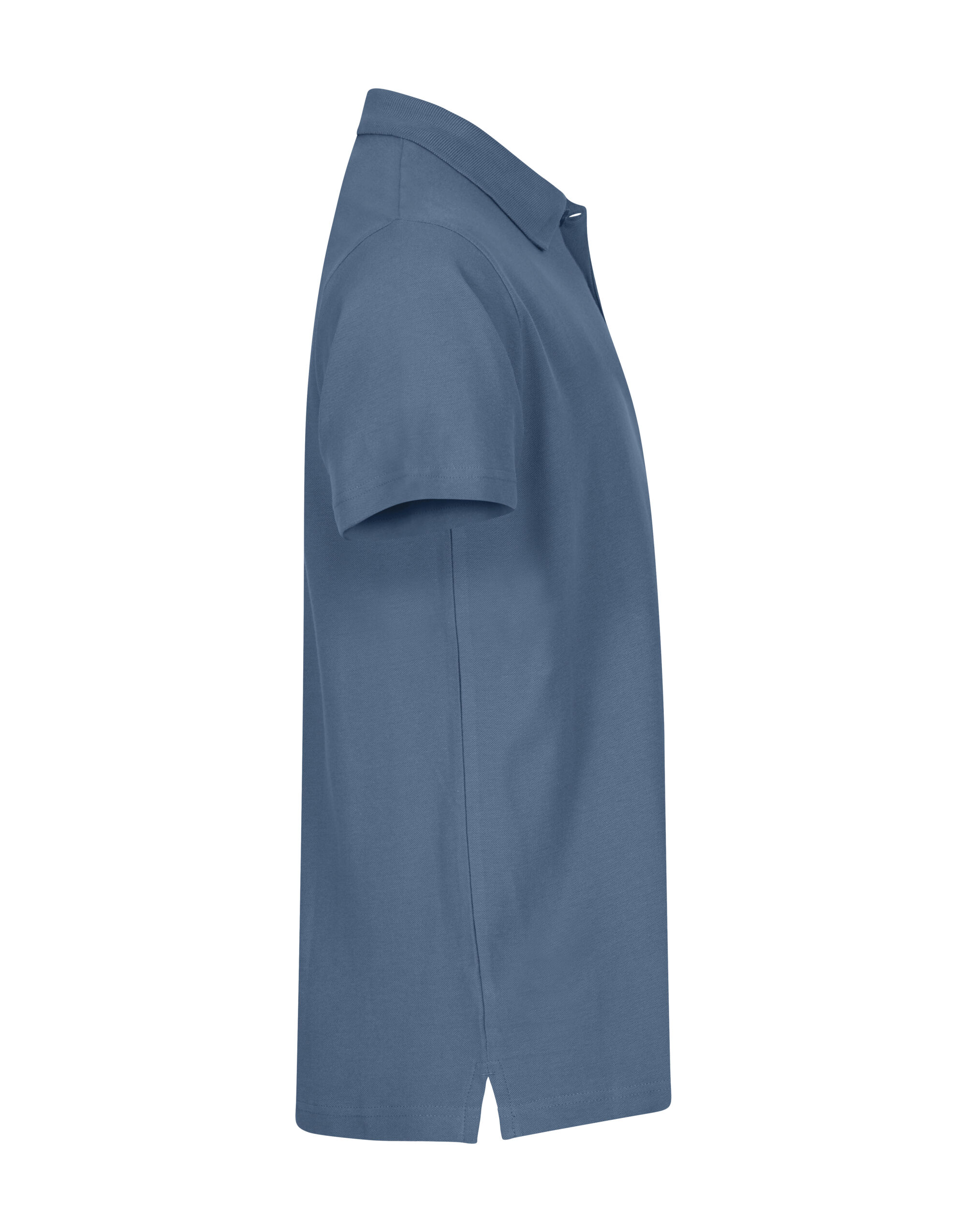 CQ028230 Basic Polo Steel Blue