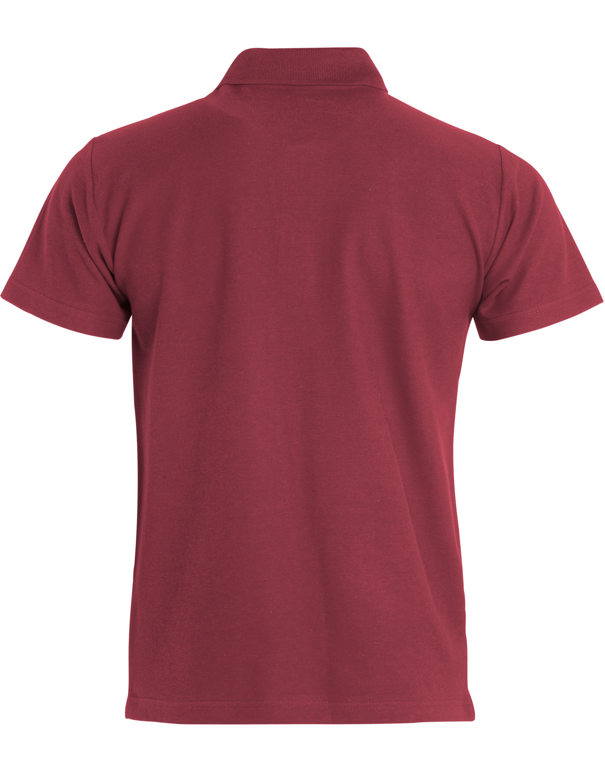 CQ028230 Basic Polo Burgundy