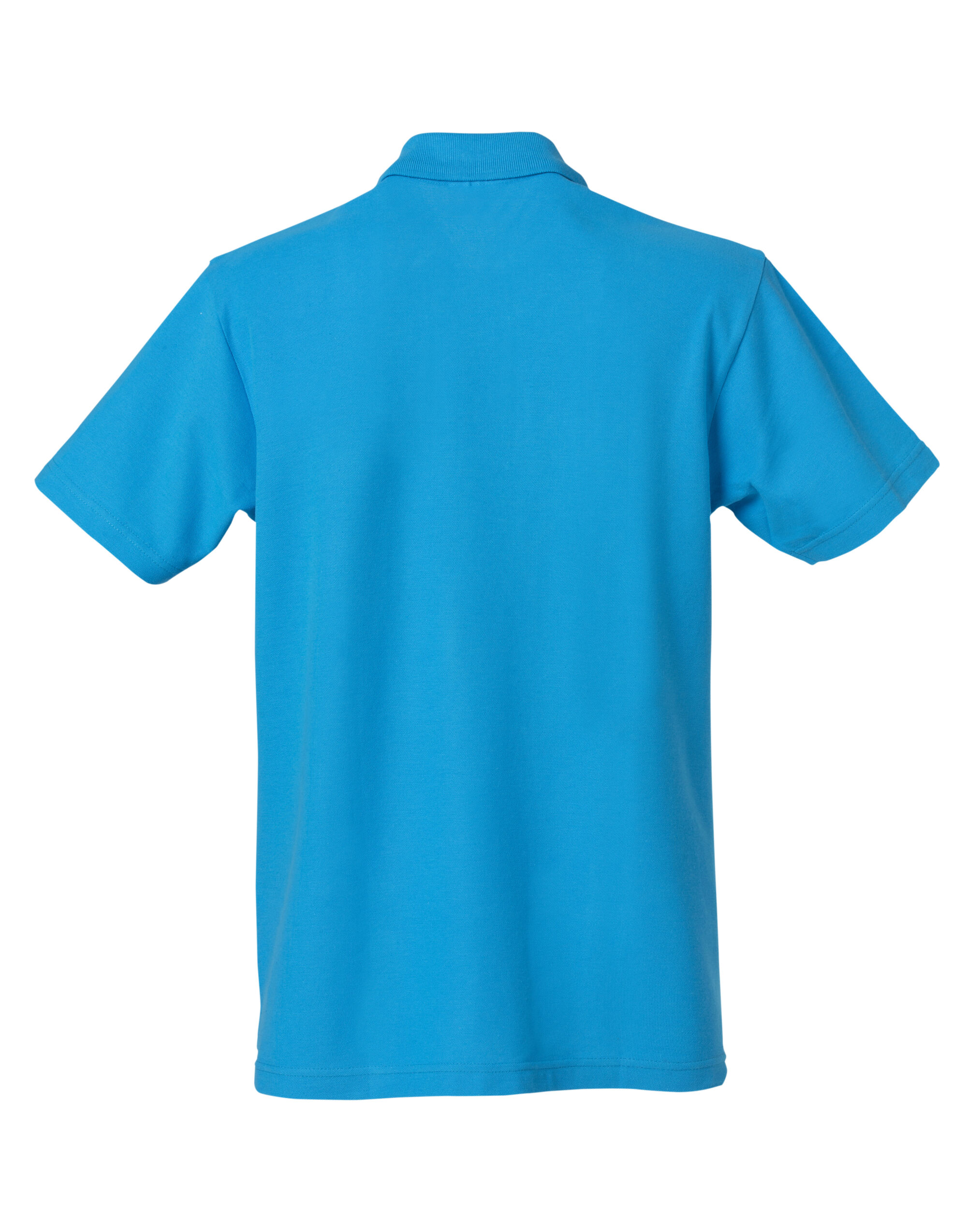 CQ028230 Basic Polo Turquoise