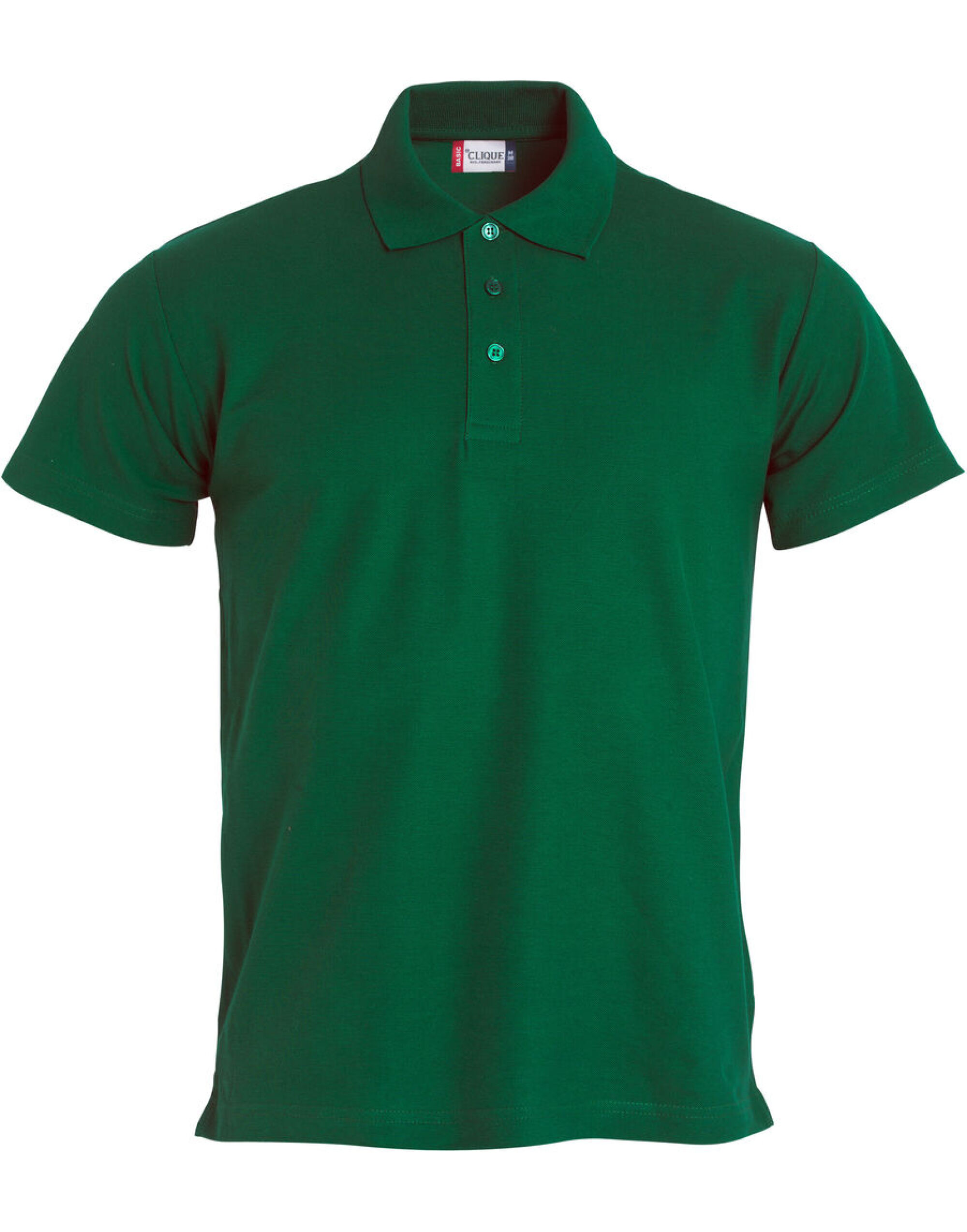 CQ028230 Basic Polo Bottle Green