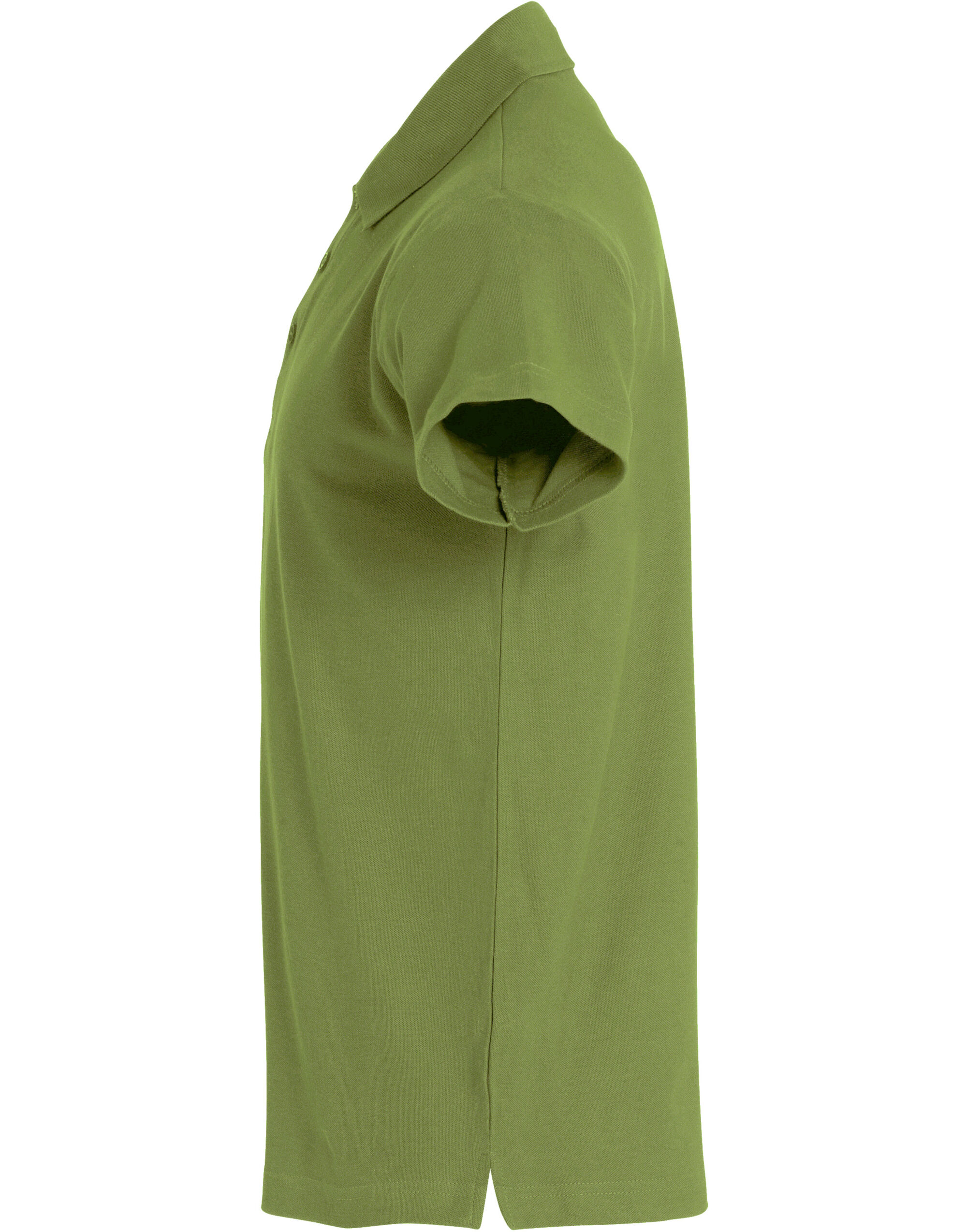 CQ028230 Basic Polo Army Green