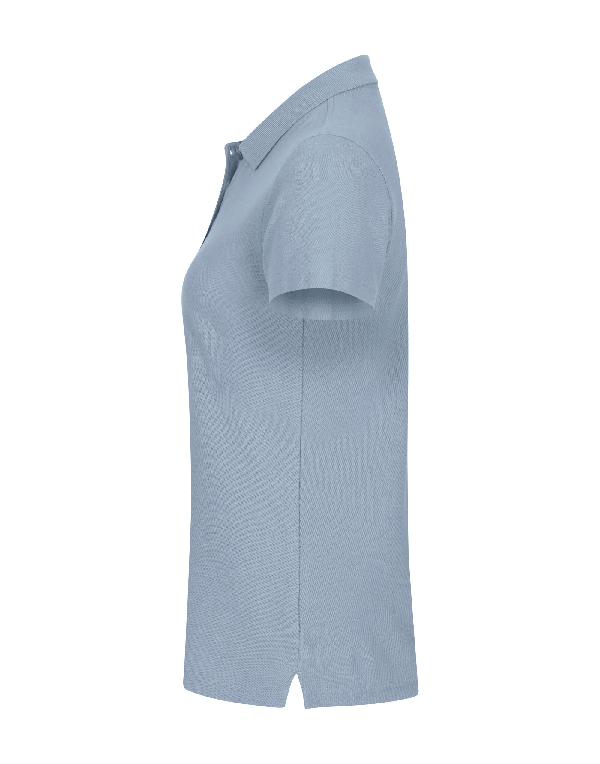 CQ028231 Ladies Basic Polo Soft Blue
