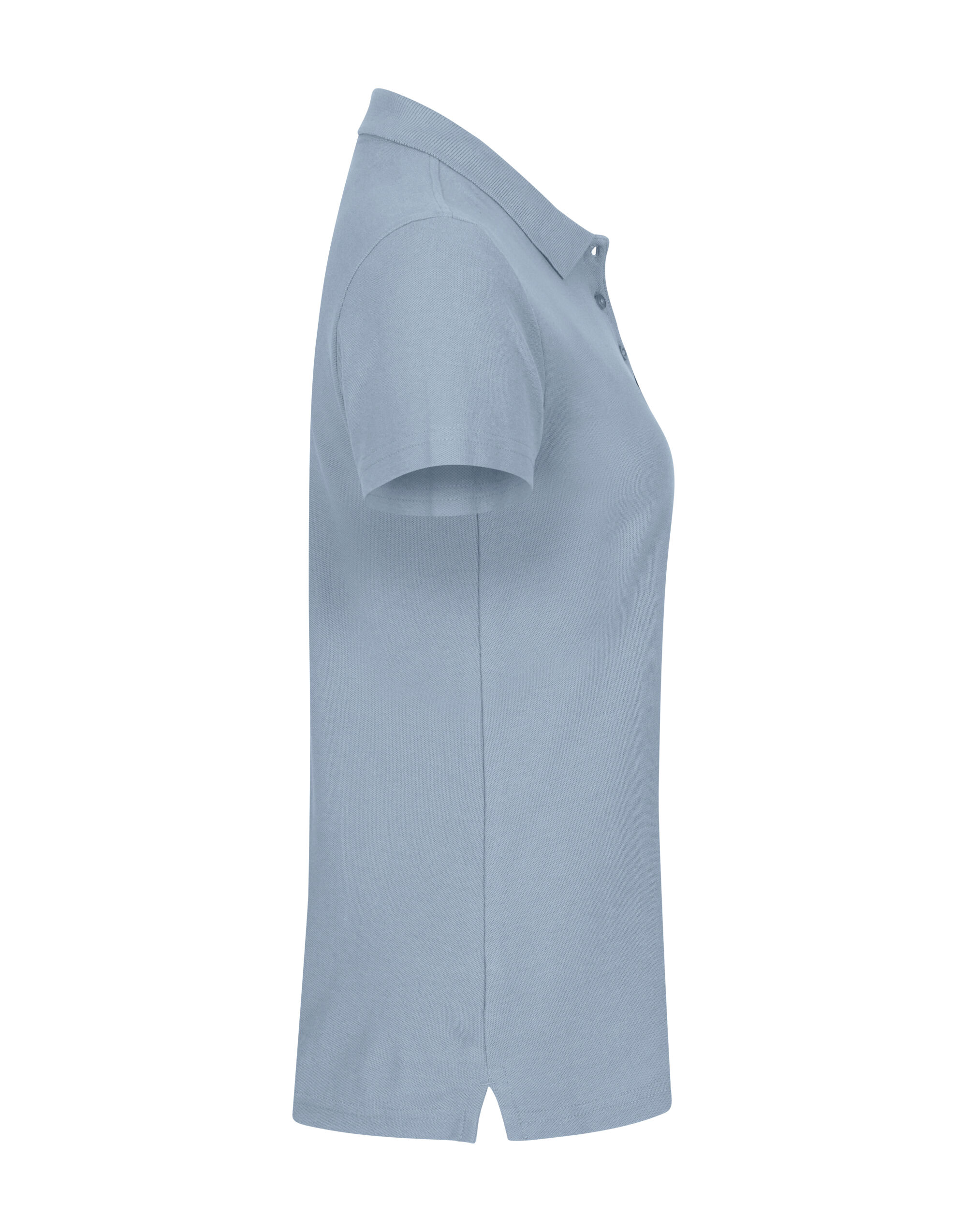 CQ028231 Ladies Basic Polo Soft Blue