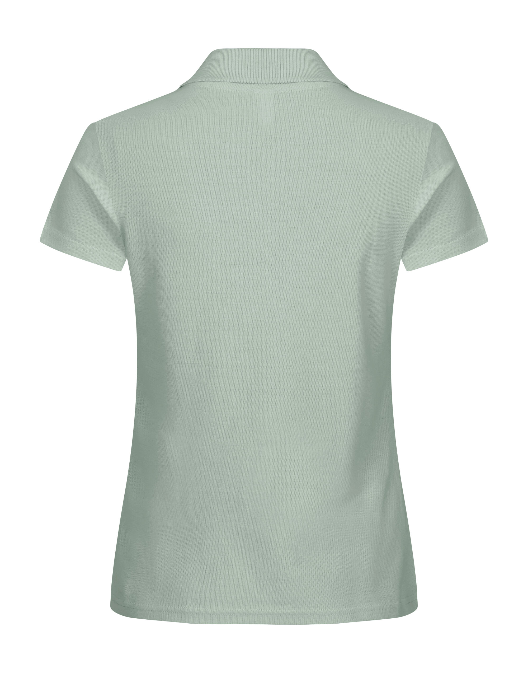 CQ028231 Ladies Basic Polo Sage Green