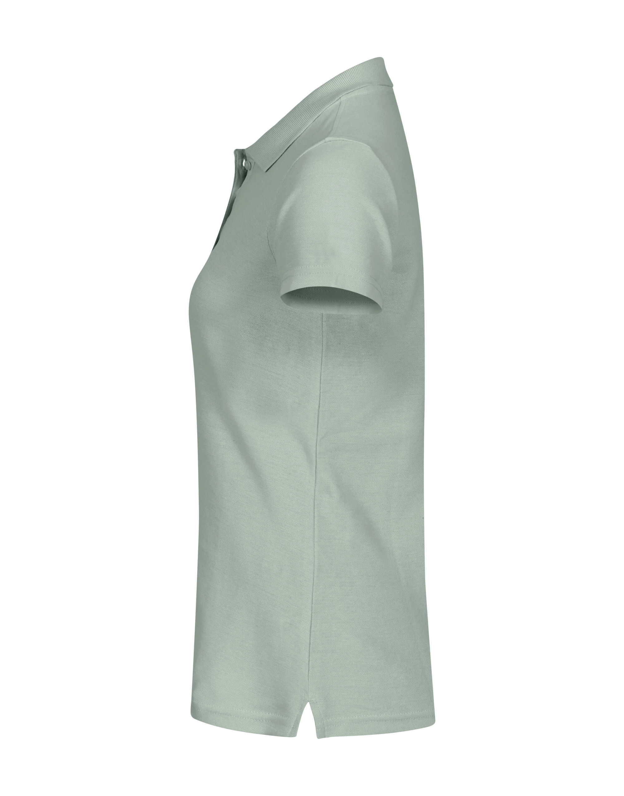 CQ028231 Ladies Basic Polo Sage Green