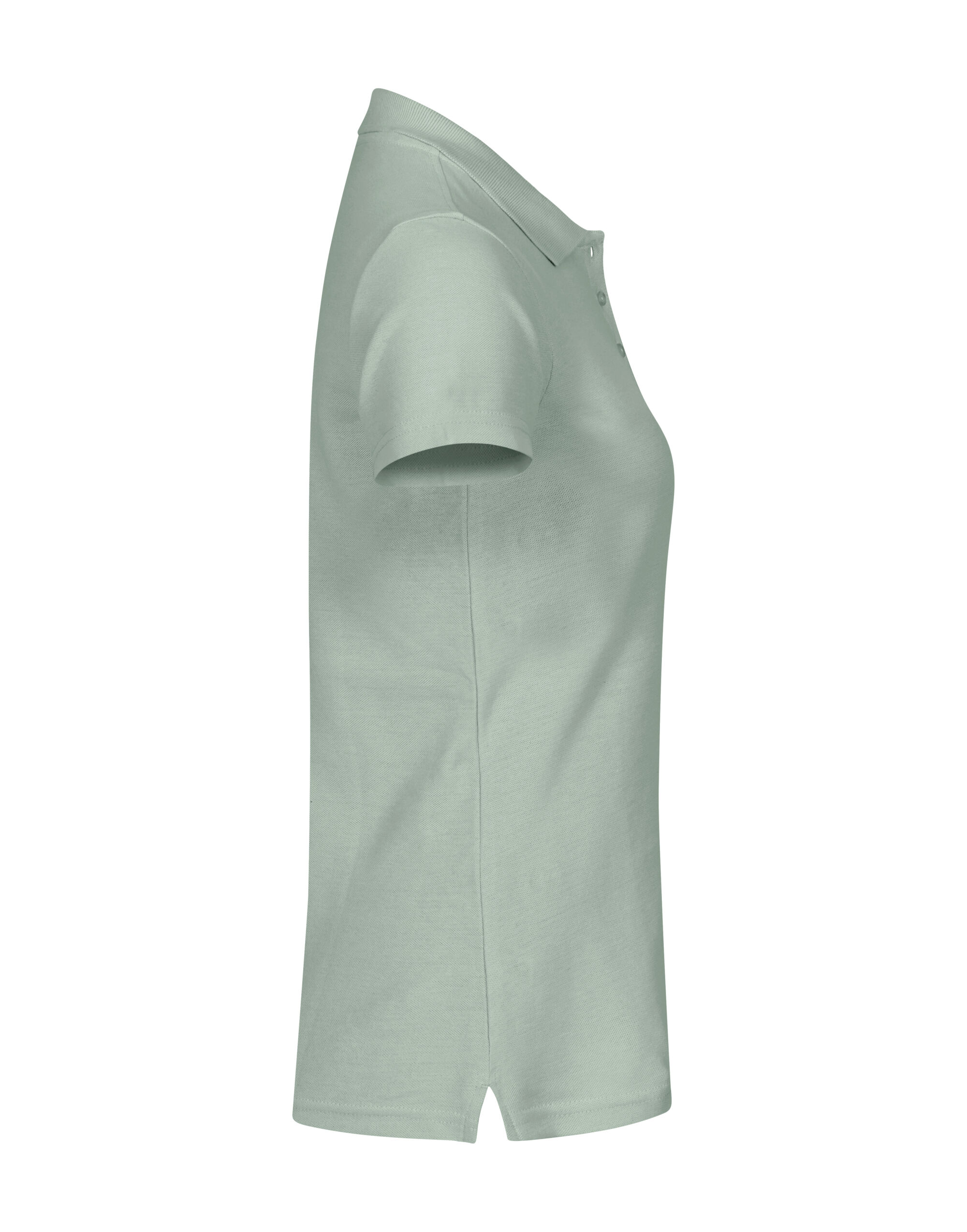 CQ028231 Ladies Basic Polo Sage Green
