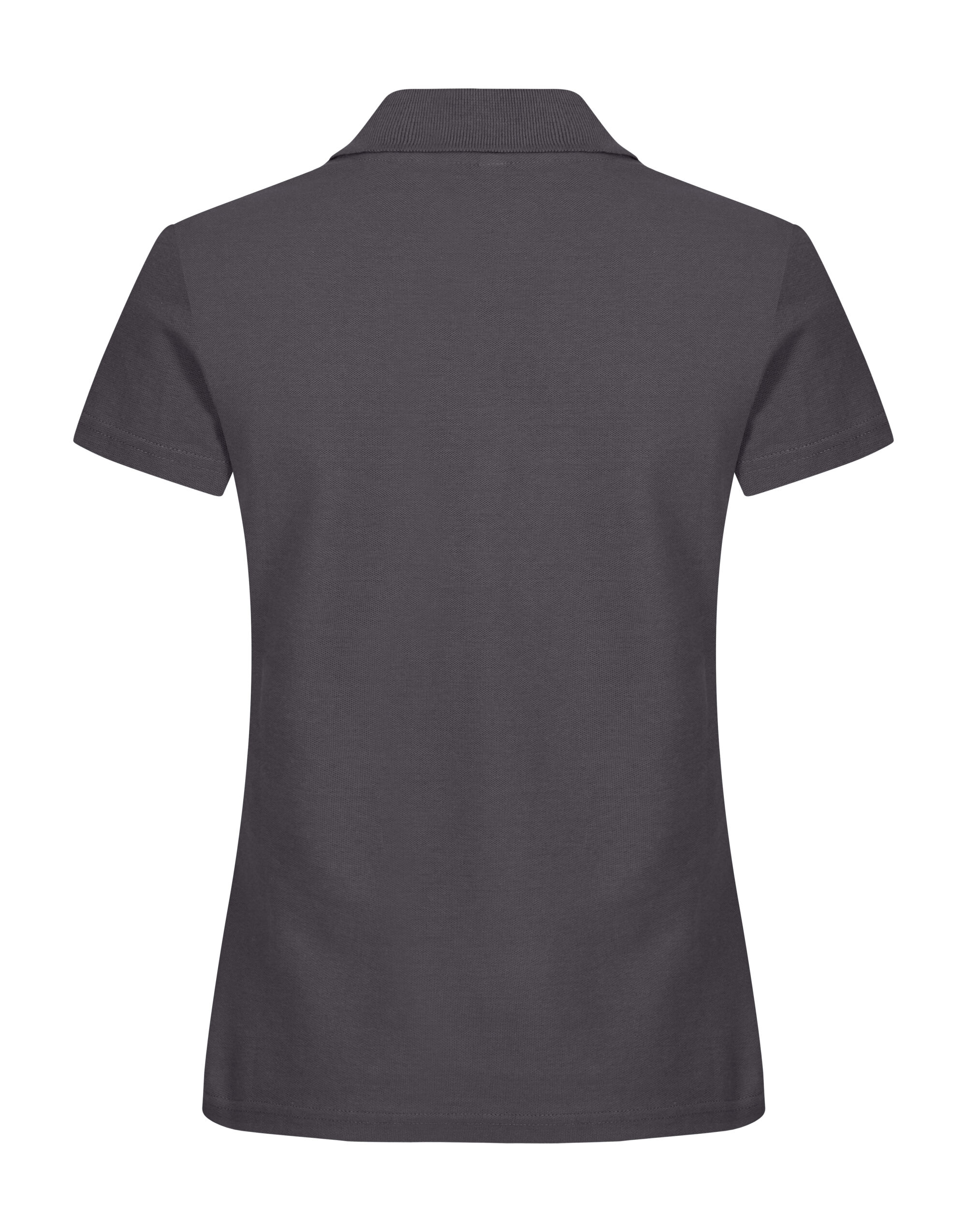 CQ028231 Ladies Basic Polo Metal Grey