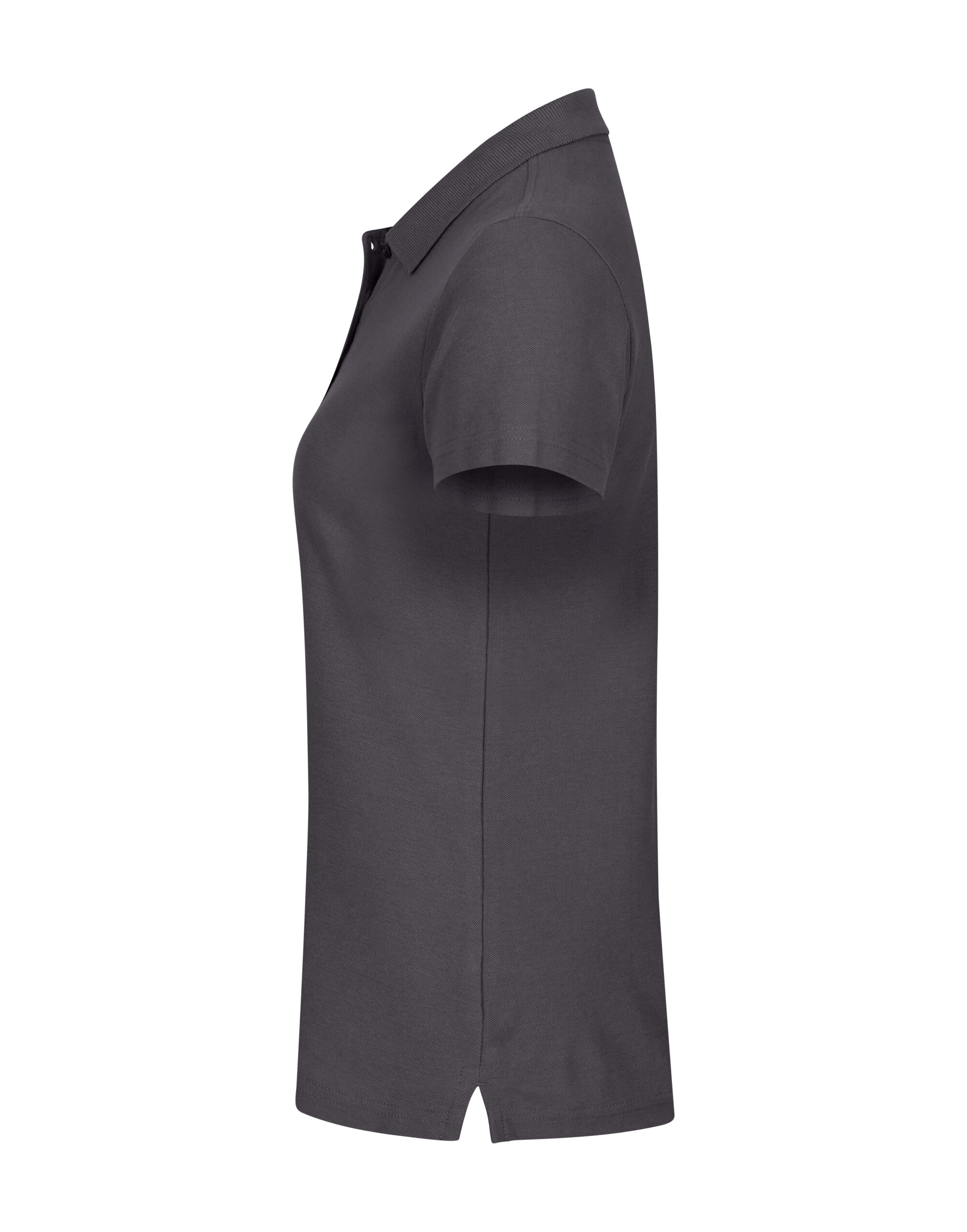 CQ028231 Ladies Basic Polo Metal Grey
