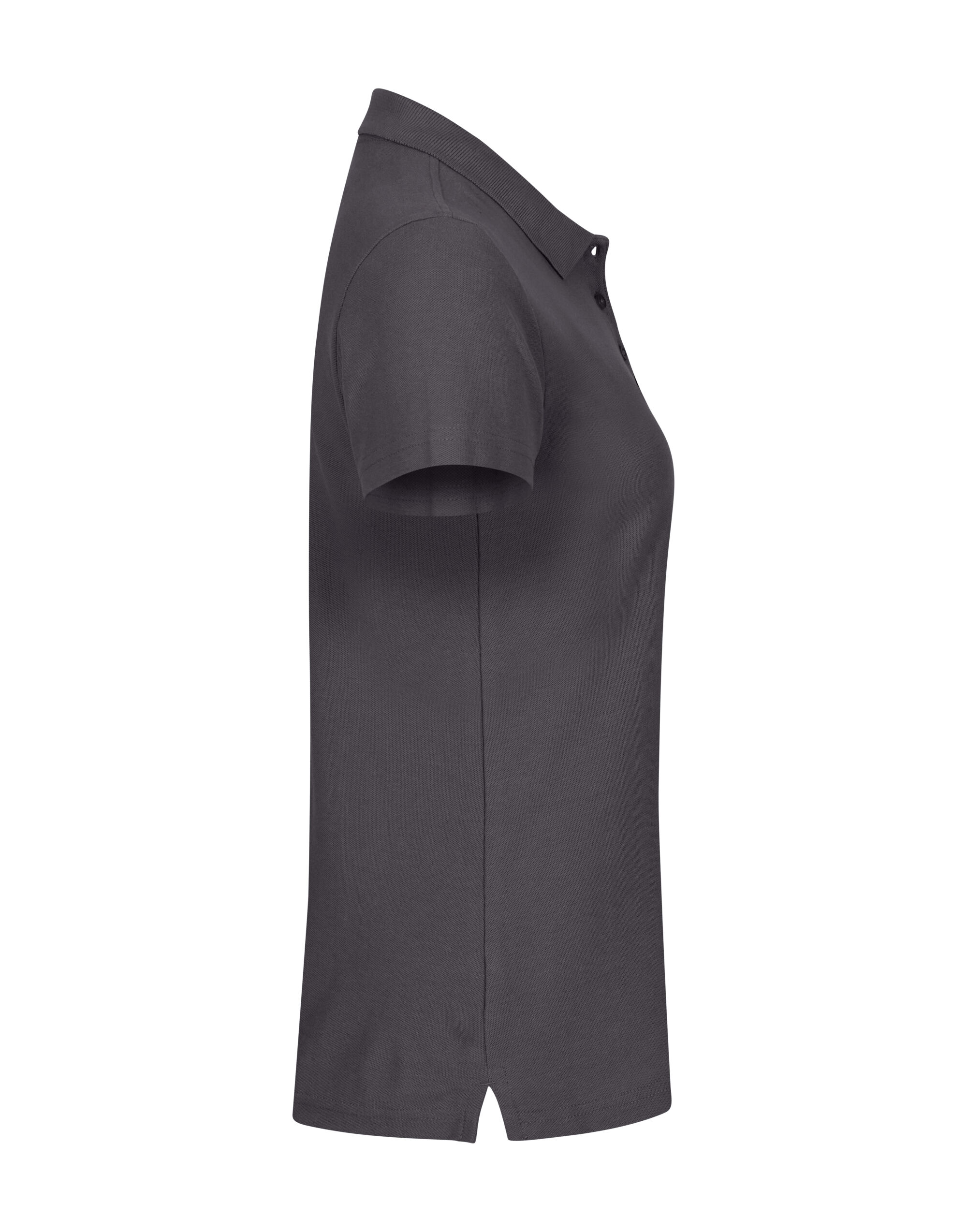 CQ028231 Ladies Basic Polo Metal Grey