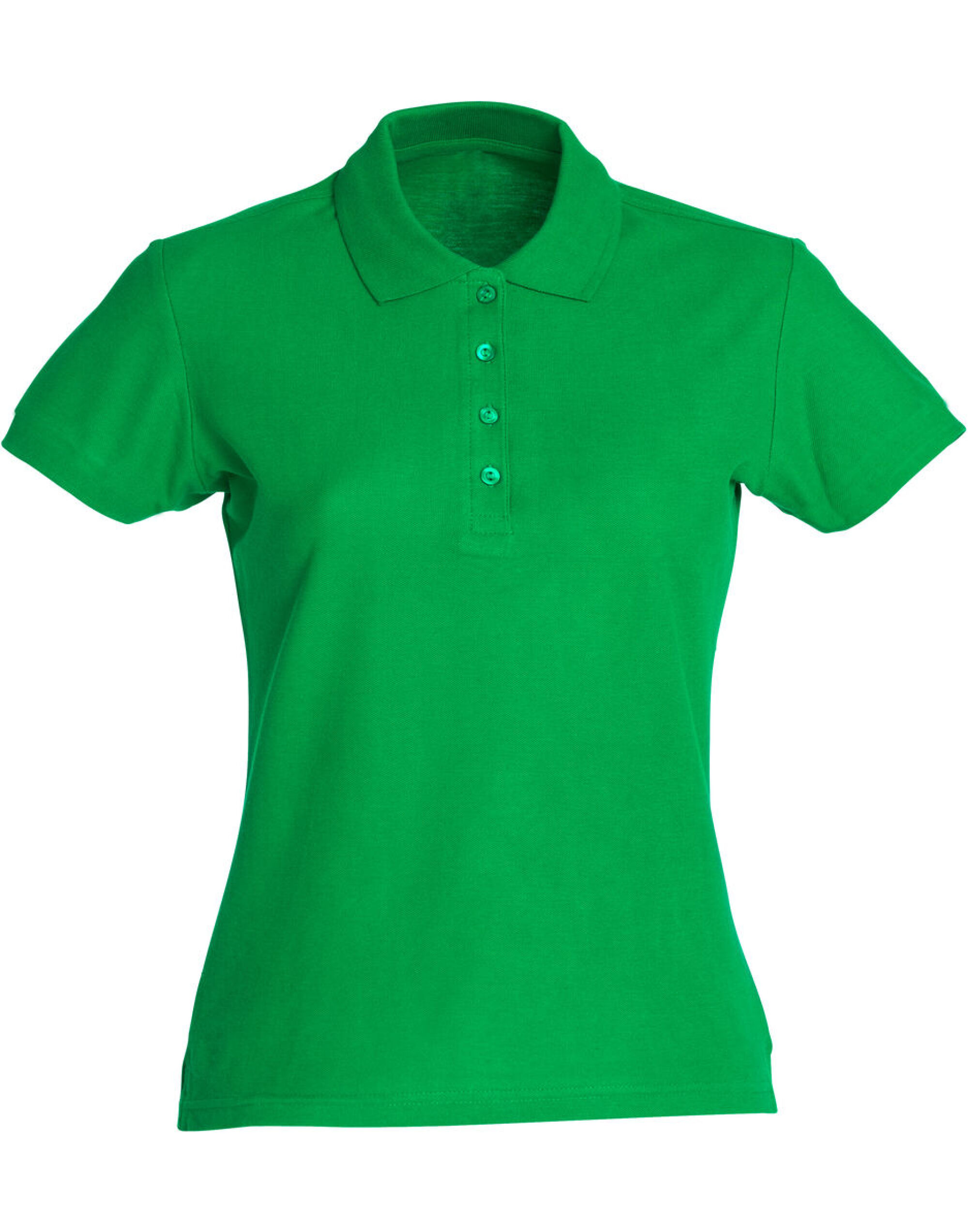 CQ028231 Ladies Basic Polo Apple Green CQ028231 Ladies Basic Polo Apple Green