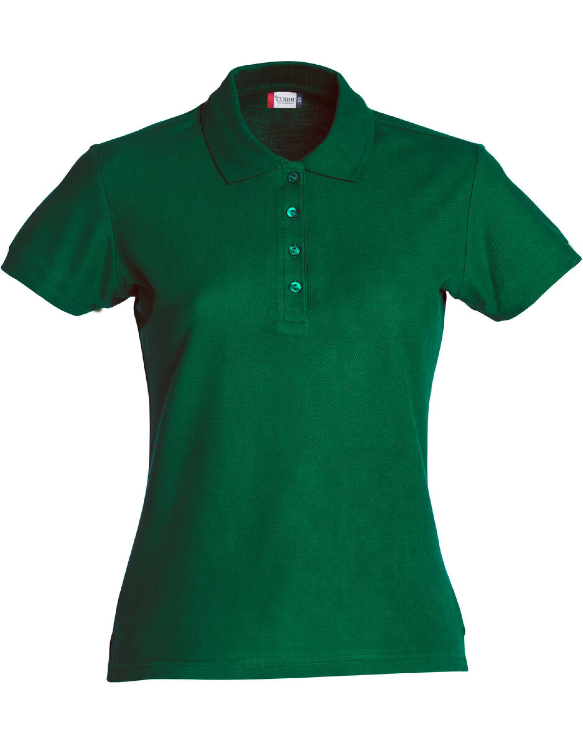 CQ028231 Ladies Basic Polo Bottle Green CQ028231 Ladies Basic Polo Bottle Green
