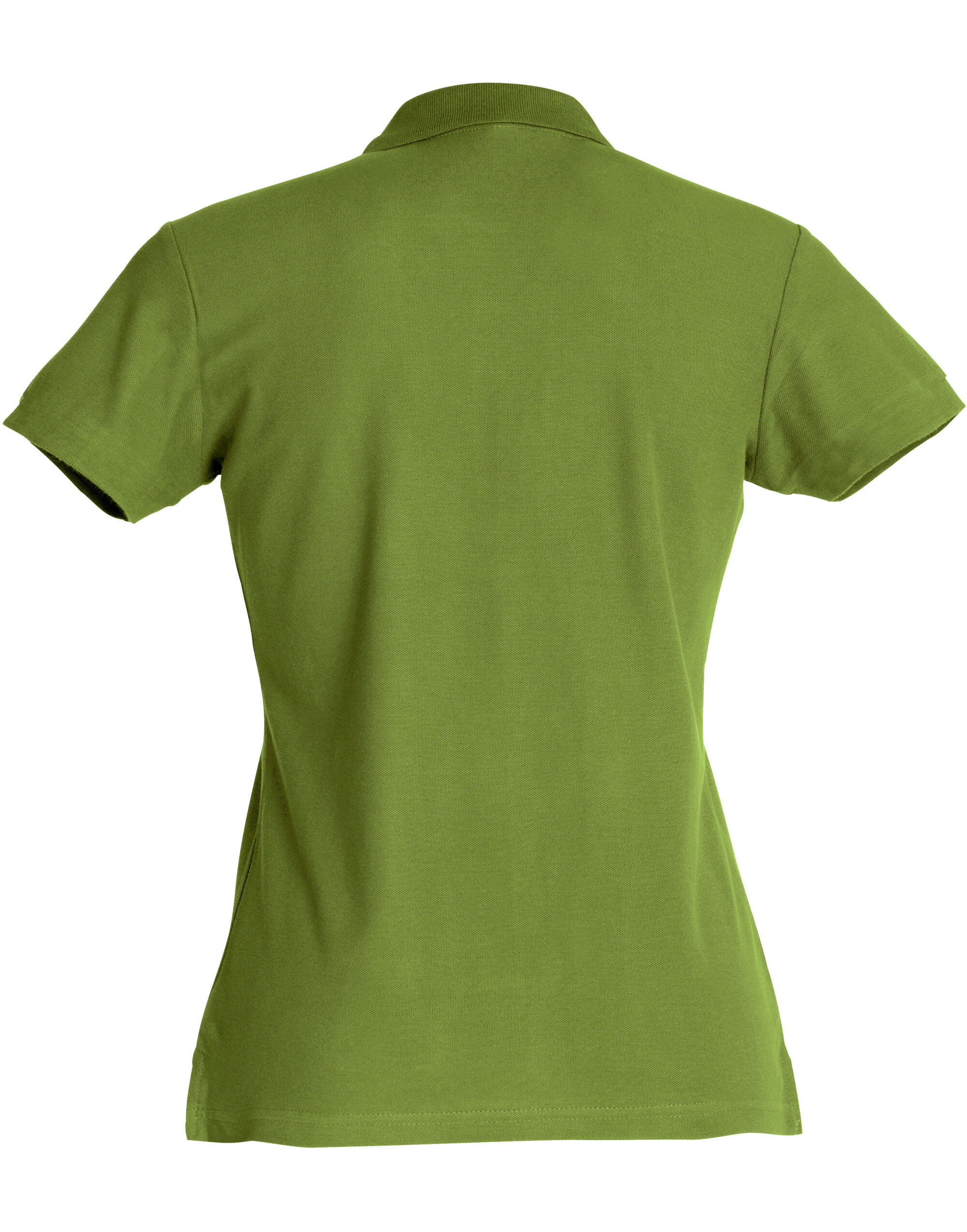 CQ028231 Ladies Basic Polo Army Green
