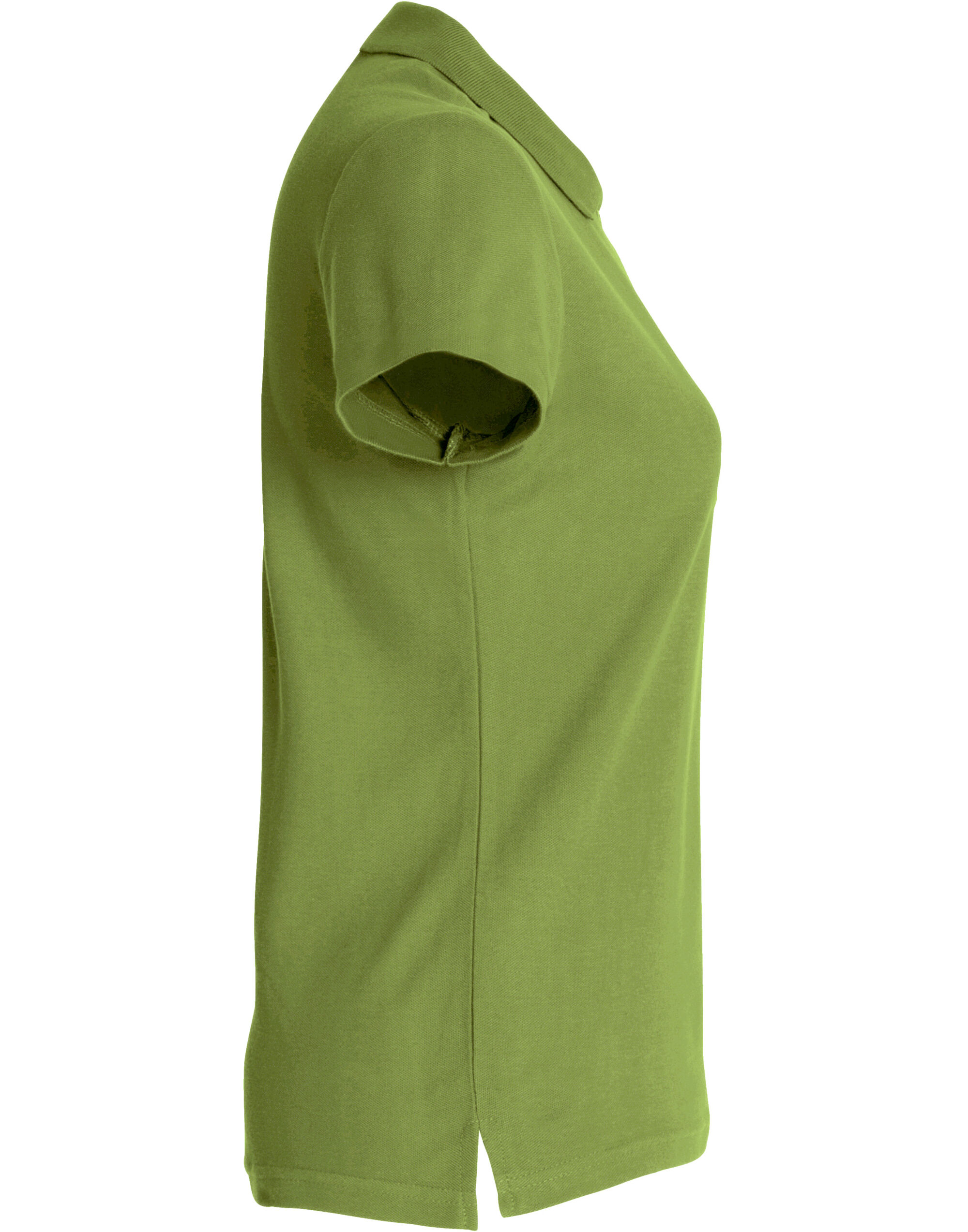 CQ028231 Ladies Basic Polo Army Green