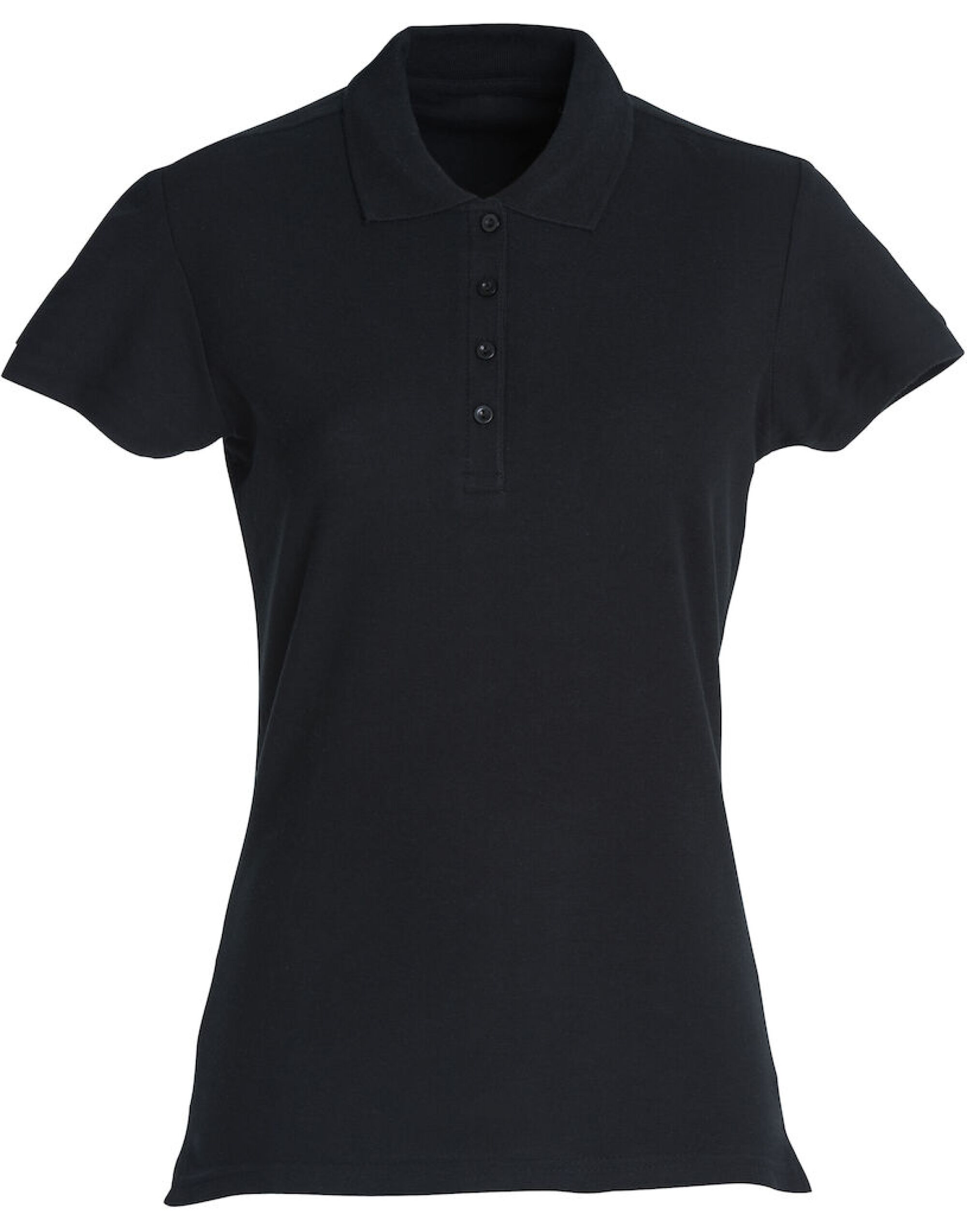 CQ028231 Ladies Basic Polo Black