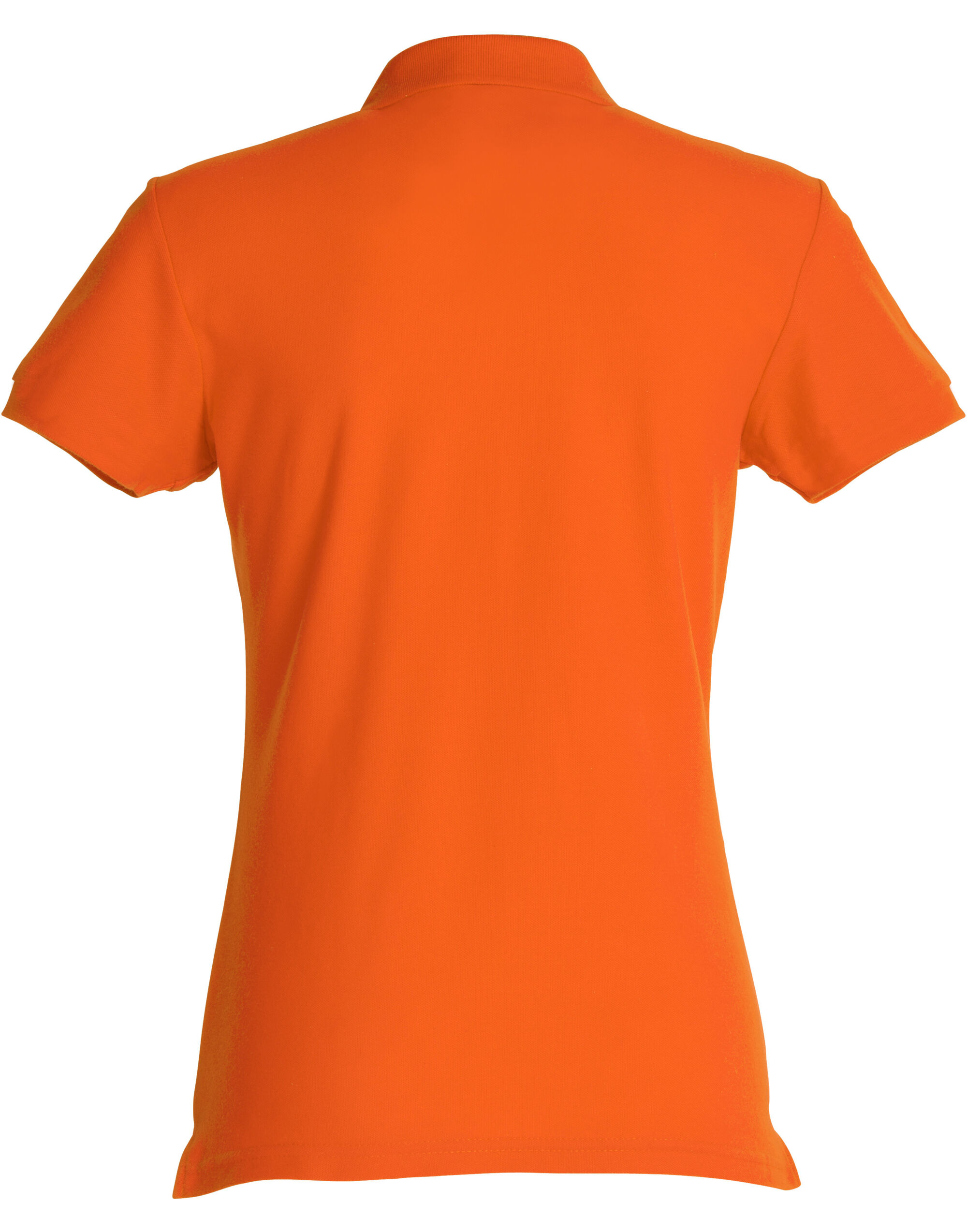 CQ028231 Ladies Basic Polo Blood Orange