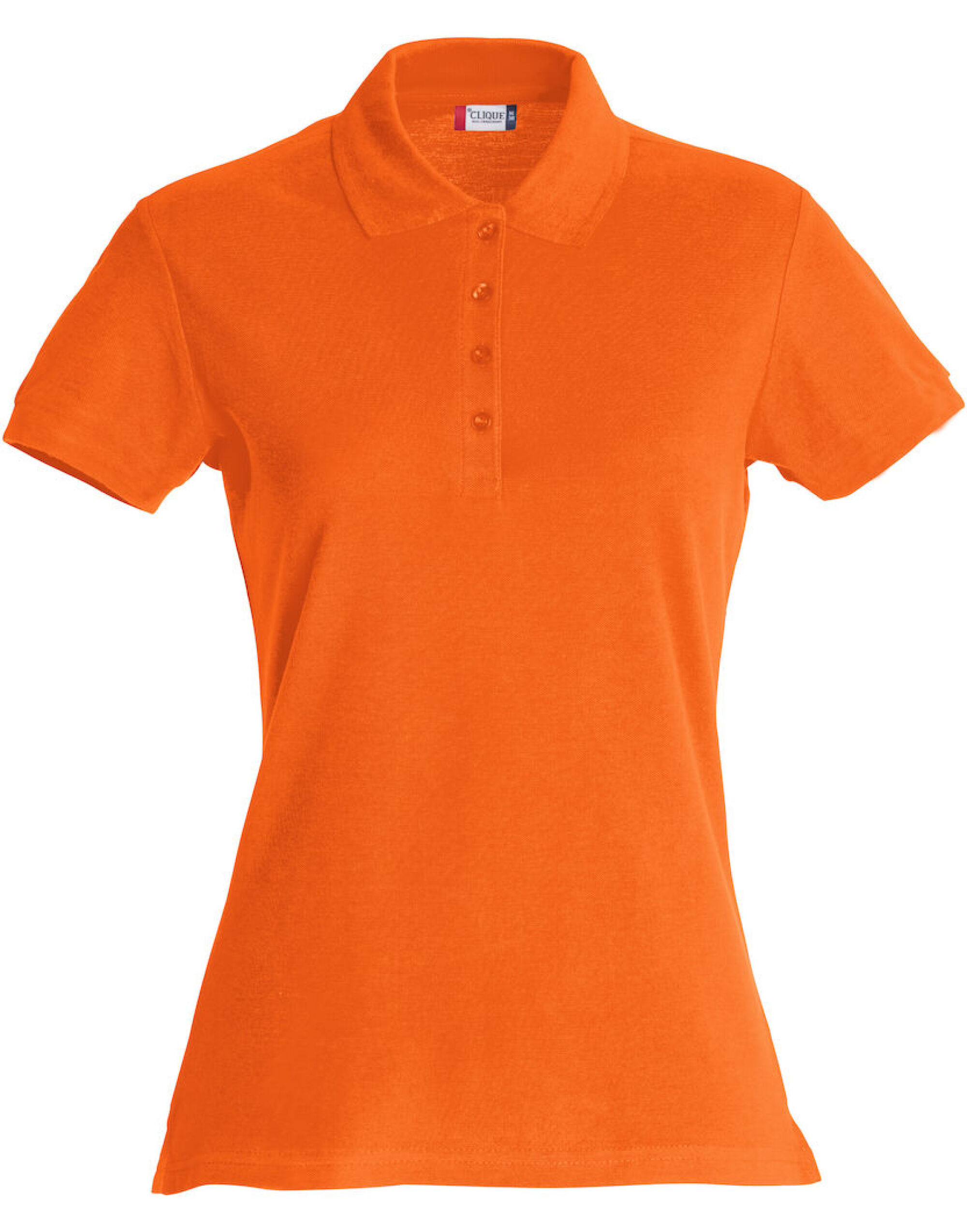 CQ028231 Ladies Basic Polo Blood Orange