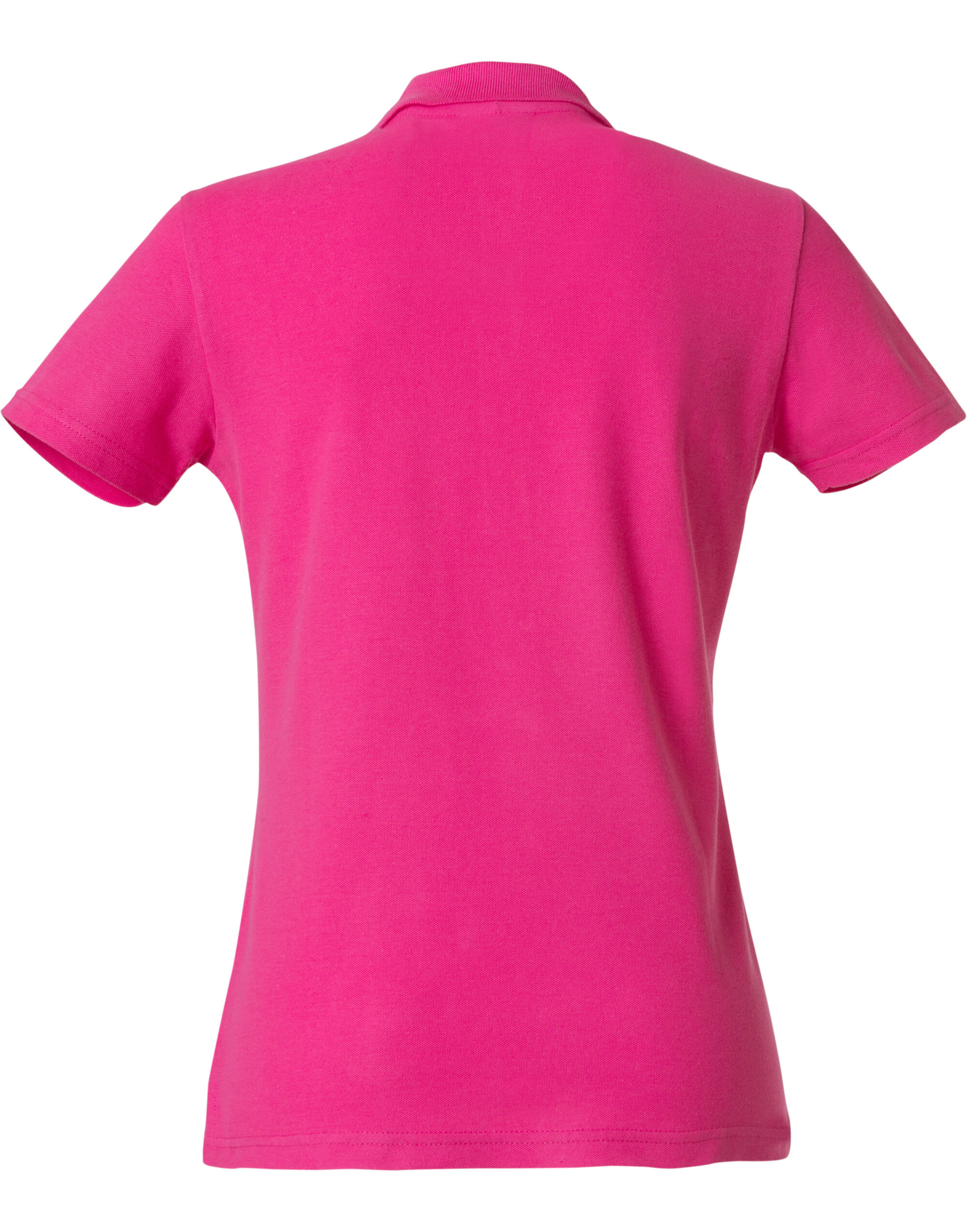 CQ028231 Ladies Basic Polo Bright Cerise