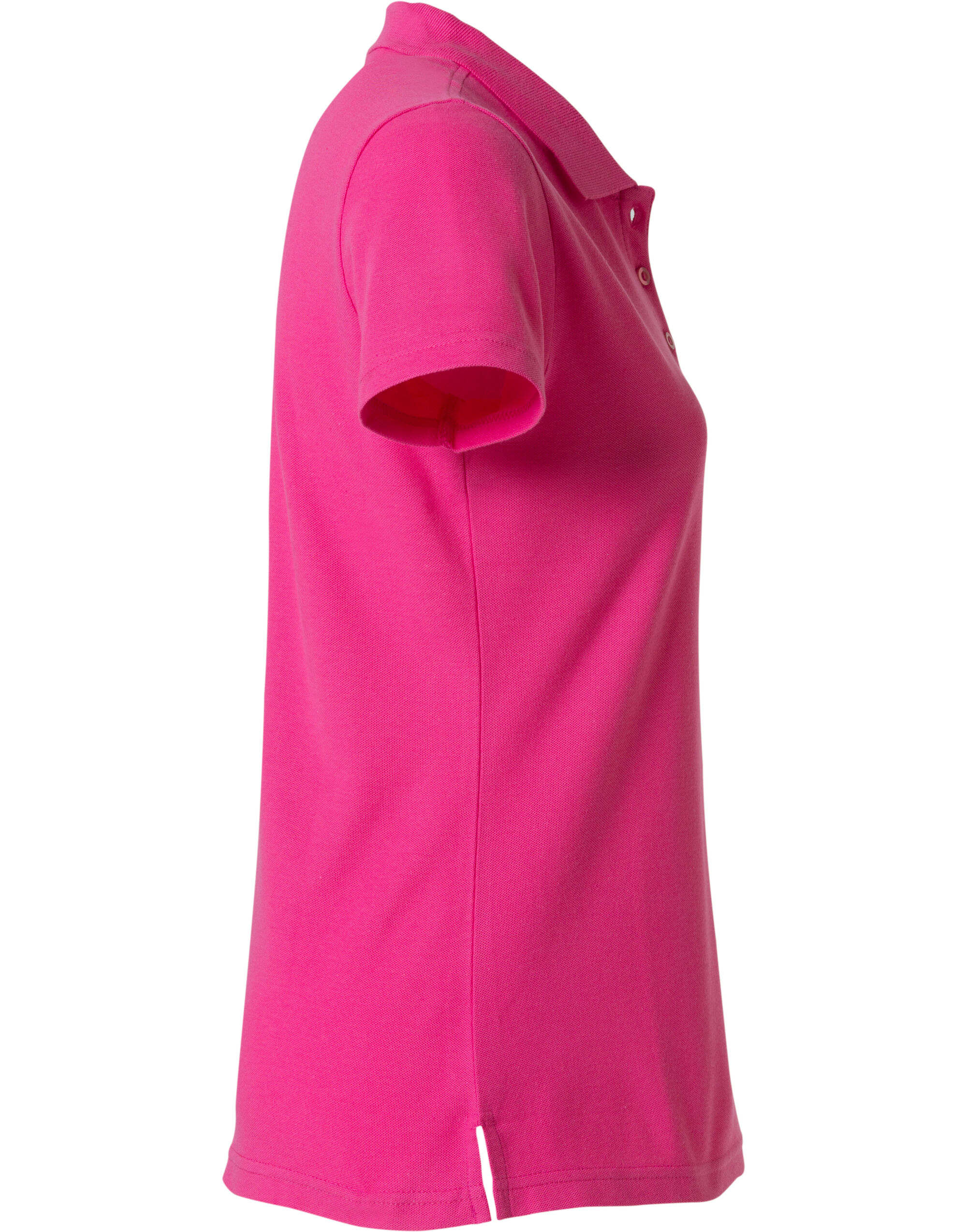 CQ028231 Ladies Basic Polo Bright Cerise