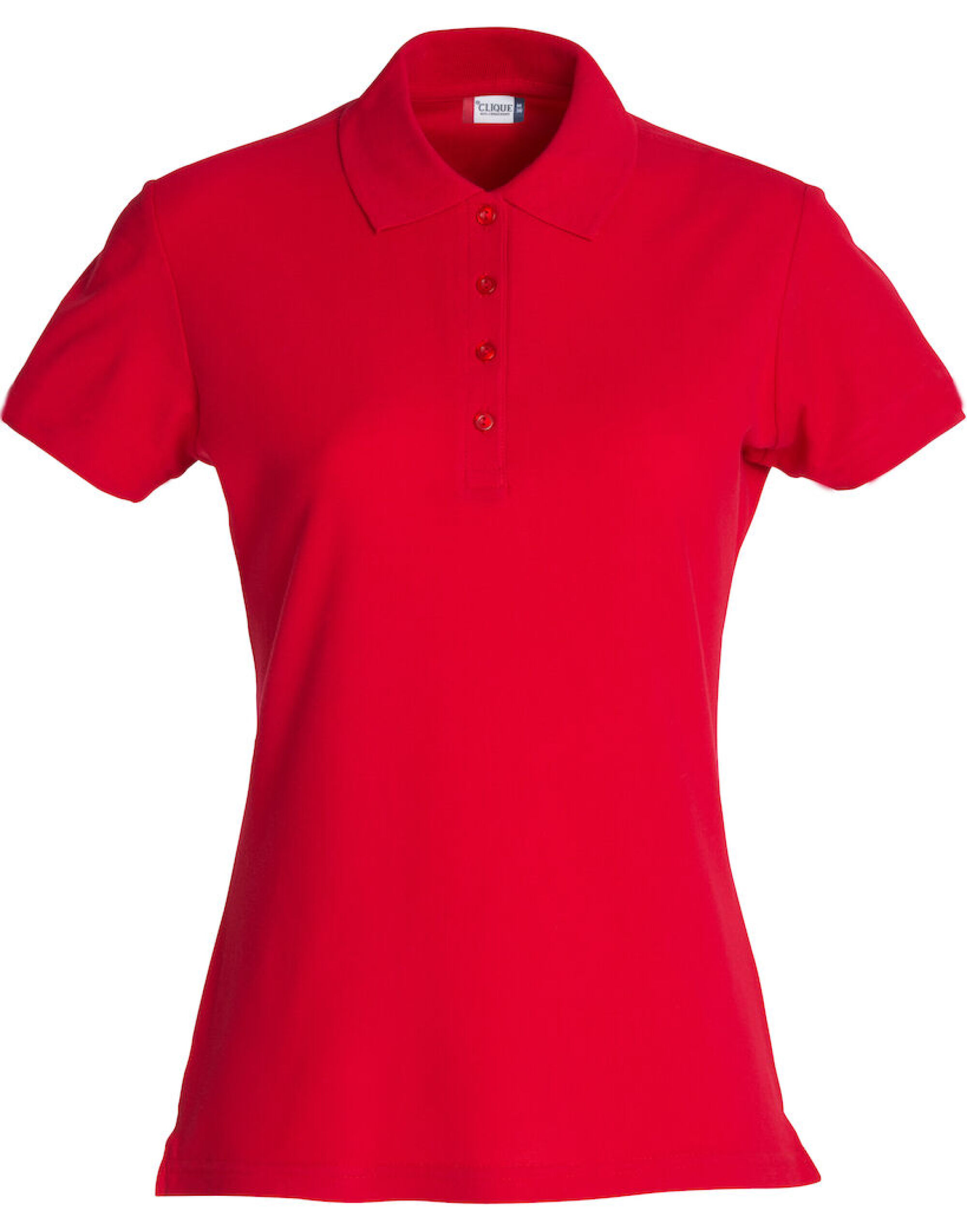 CQ028231 Ladies Basic Polo Red CQ028231 Ladies Basic Polo Red