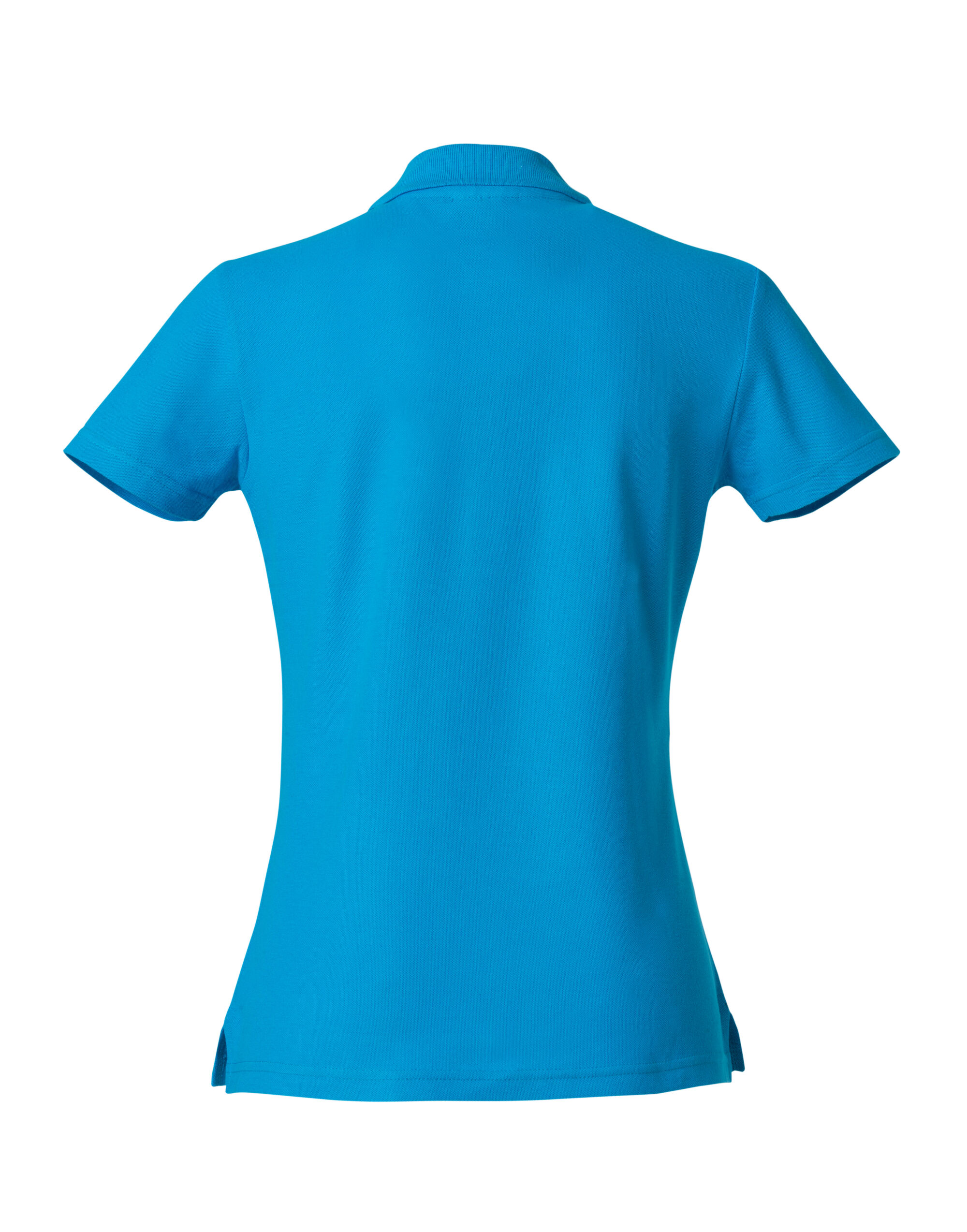 CQ028231 Ladies Basic Polo Turquoise