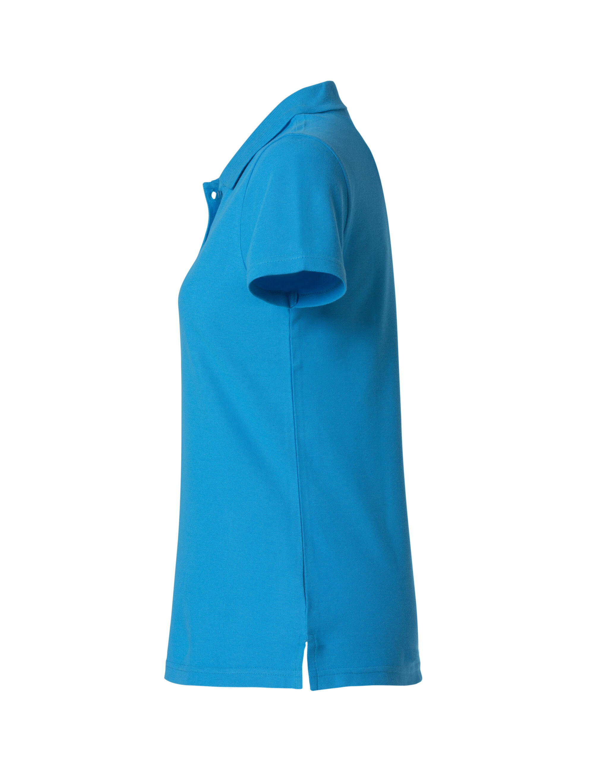 CQ028231 Ladies Basic Polo Turquoise