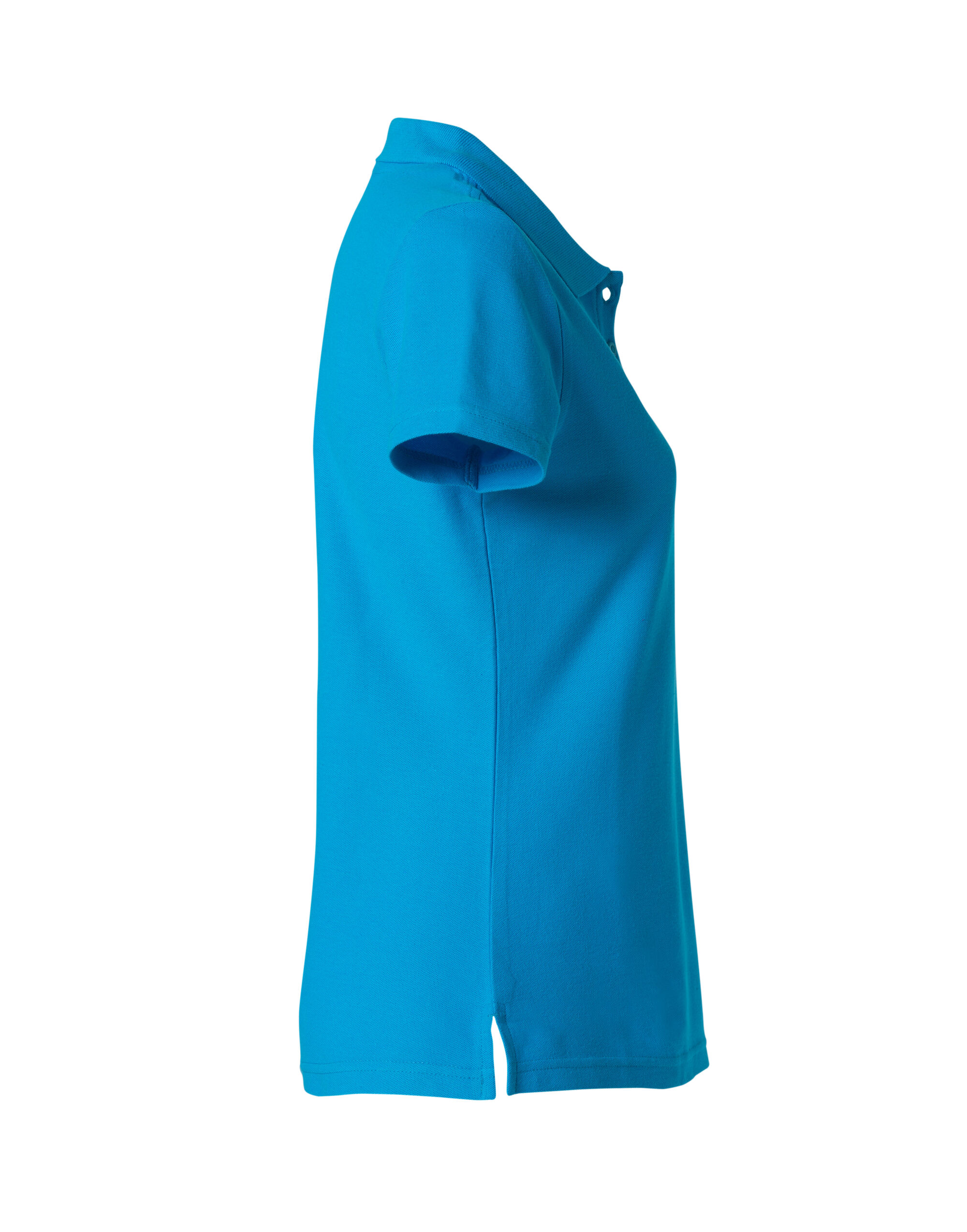 CQ028231 Ladies Basic Polo Turquoise
