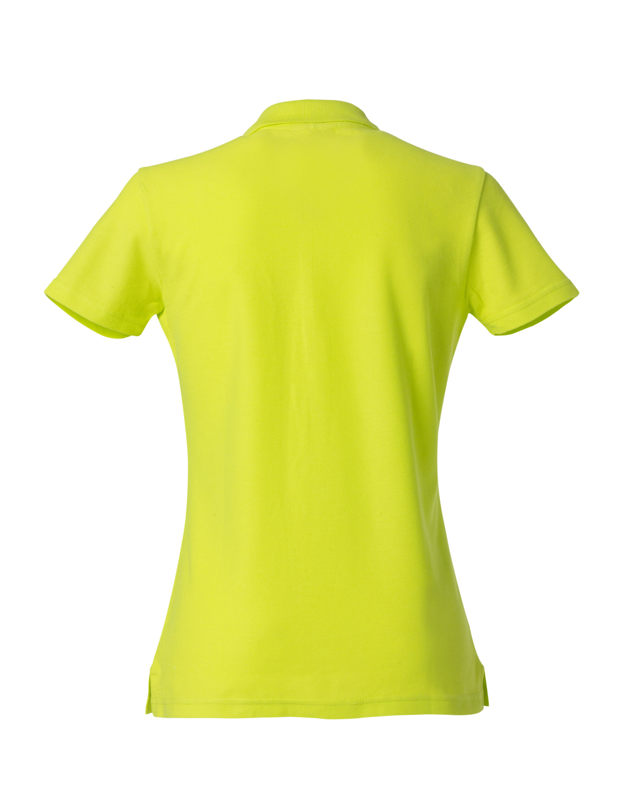 CQ028231 Ladies Basic Polo Visibility Green