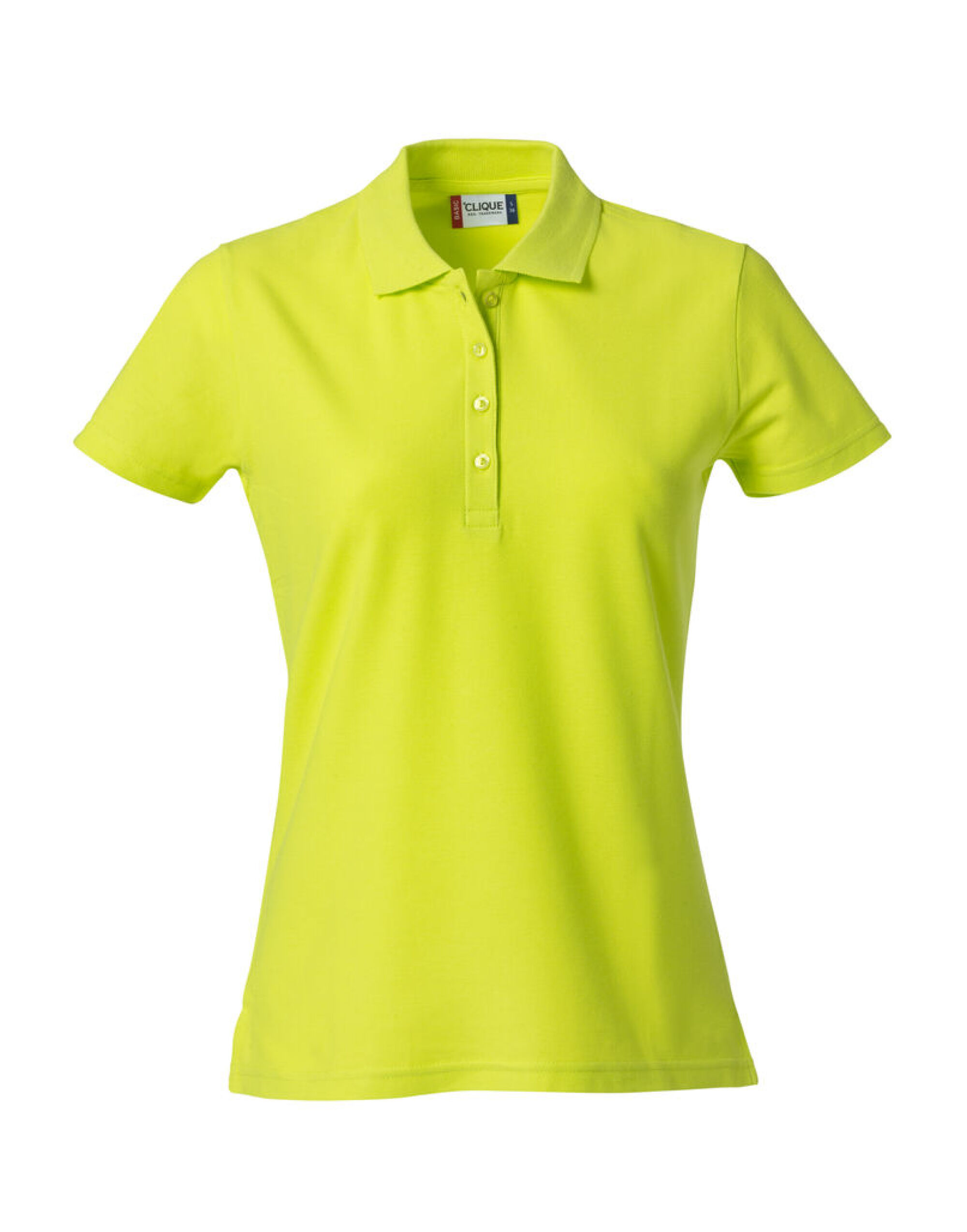 CQ028231 Ladies Basic Polo Visibility Green CQ028231 Ladies Basic Polo Visibility Green