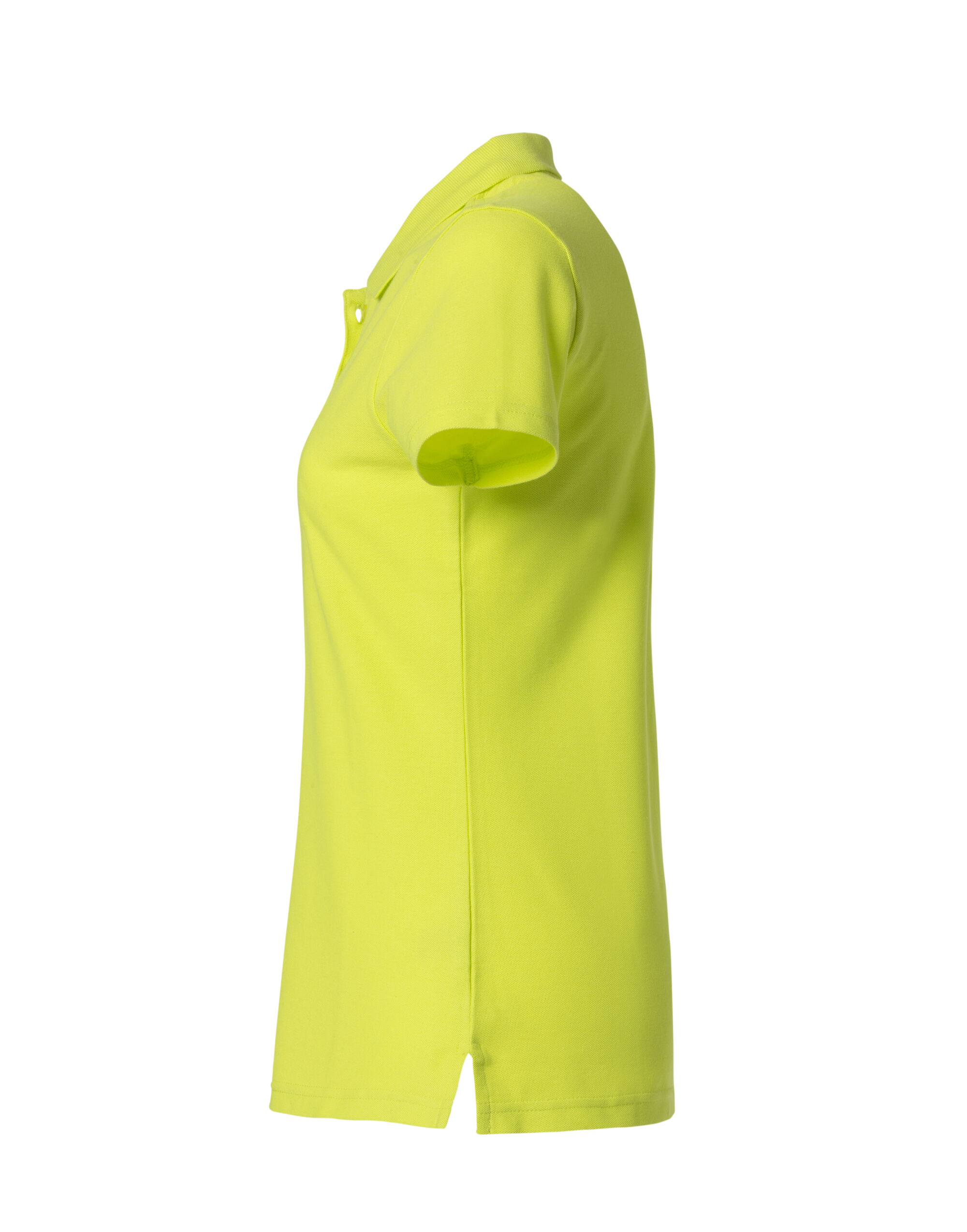 CQ028231 Ladies Basic Polo Visibility Green