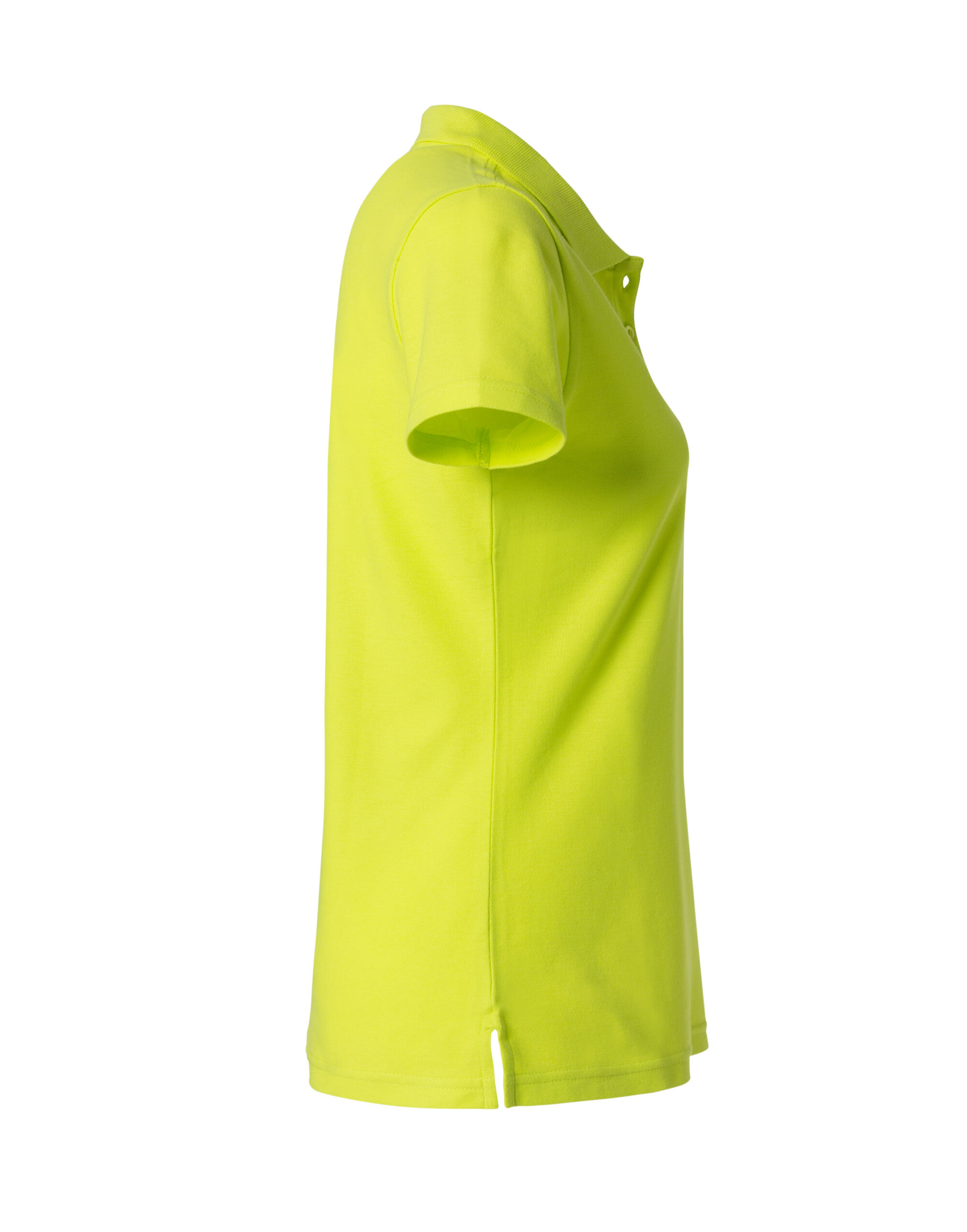 CQ028231 Ladies Basic Polo Visibility Green