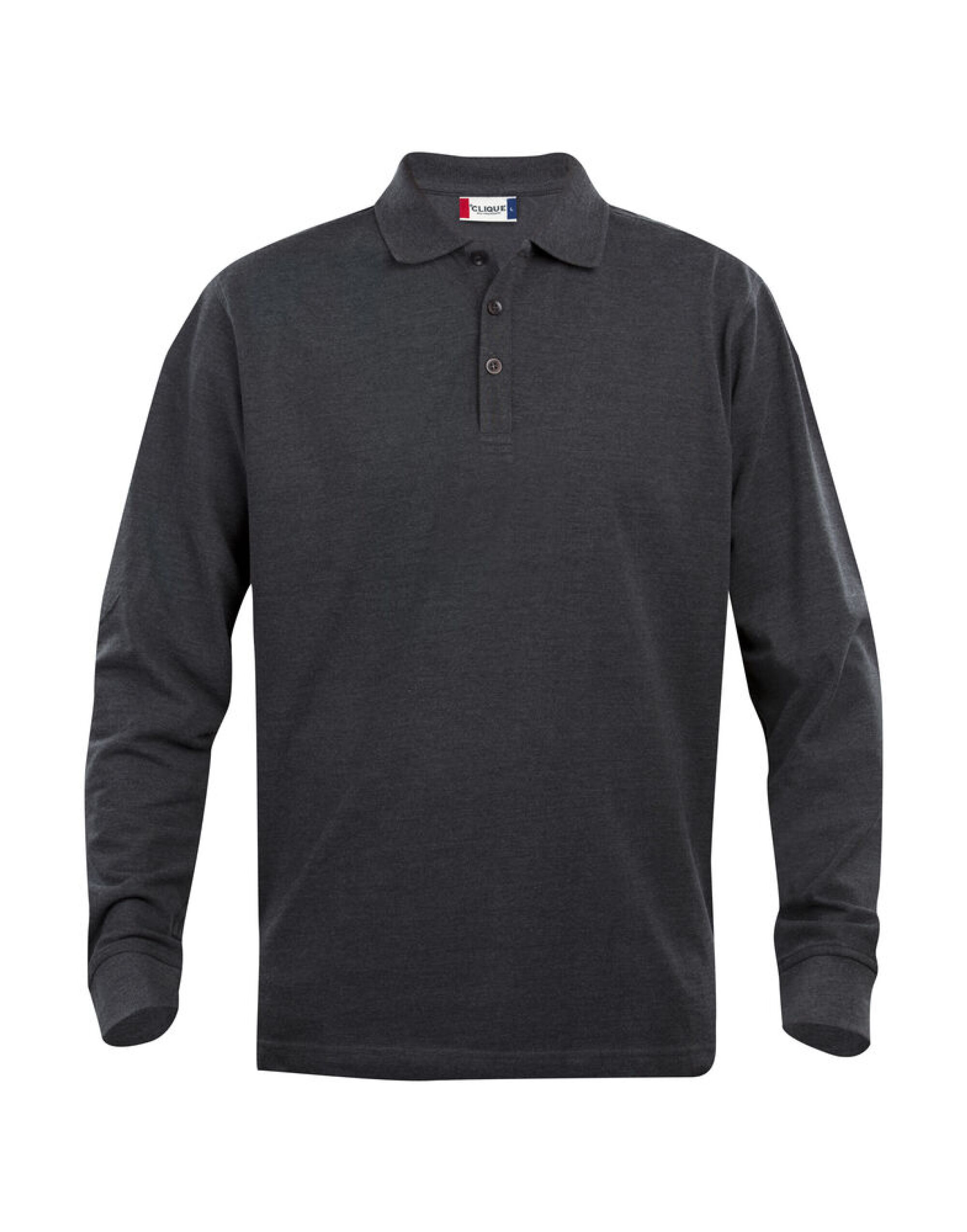 CQ028245 Long Sleeve Classic Lincoln Anthracite Melange