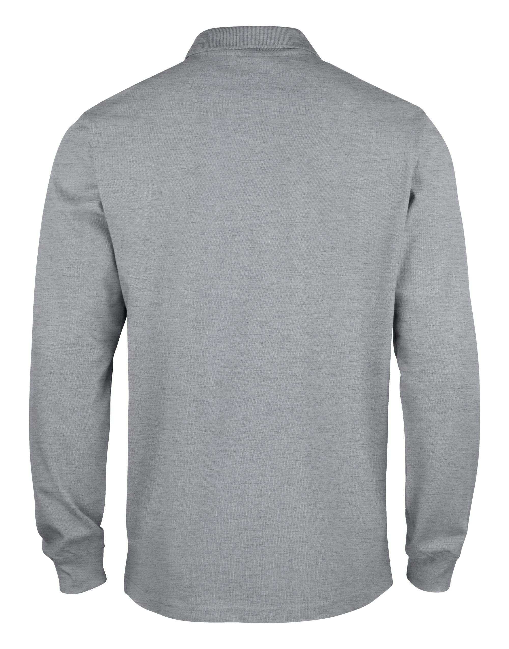 CQ028245 Long Sleeve Classic Lincoln Grey Melange