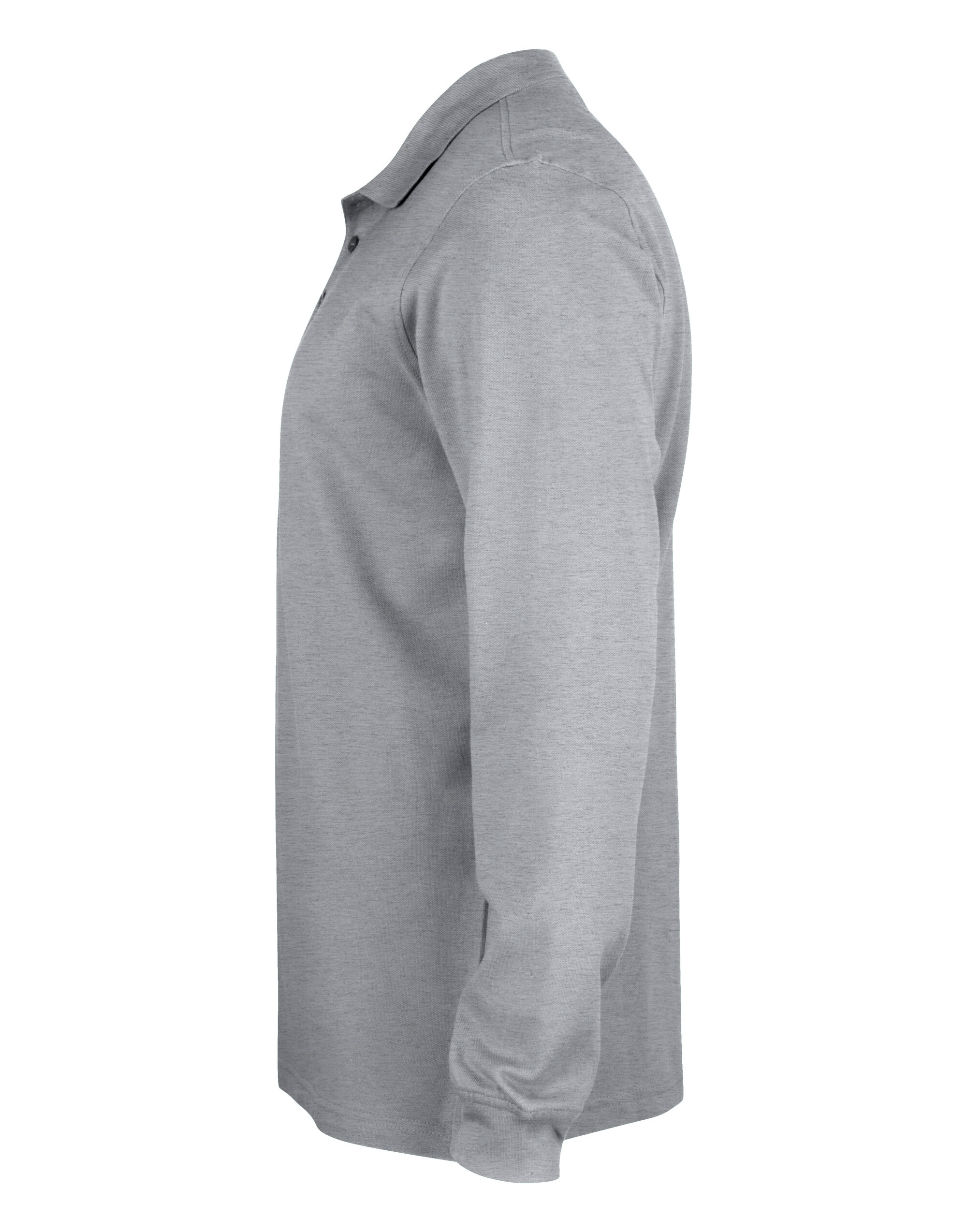 CQ028245 Long Sleeve Classic Lincoln Grey Melange