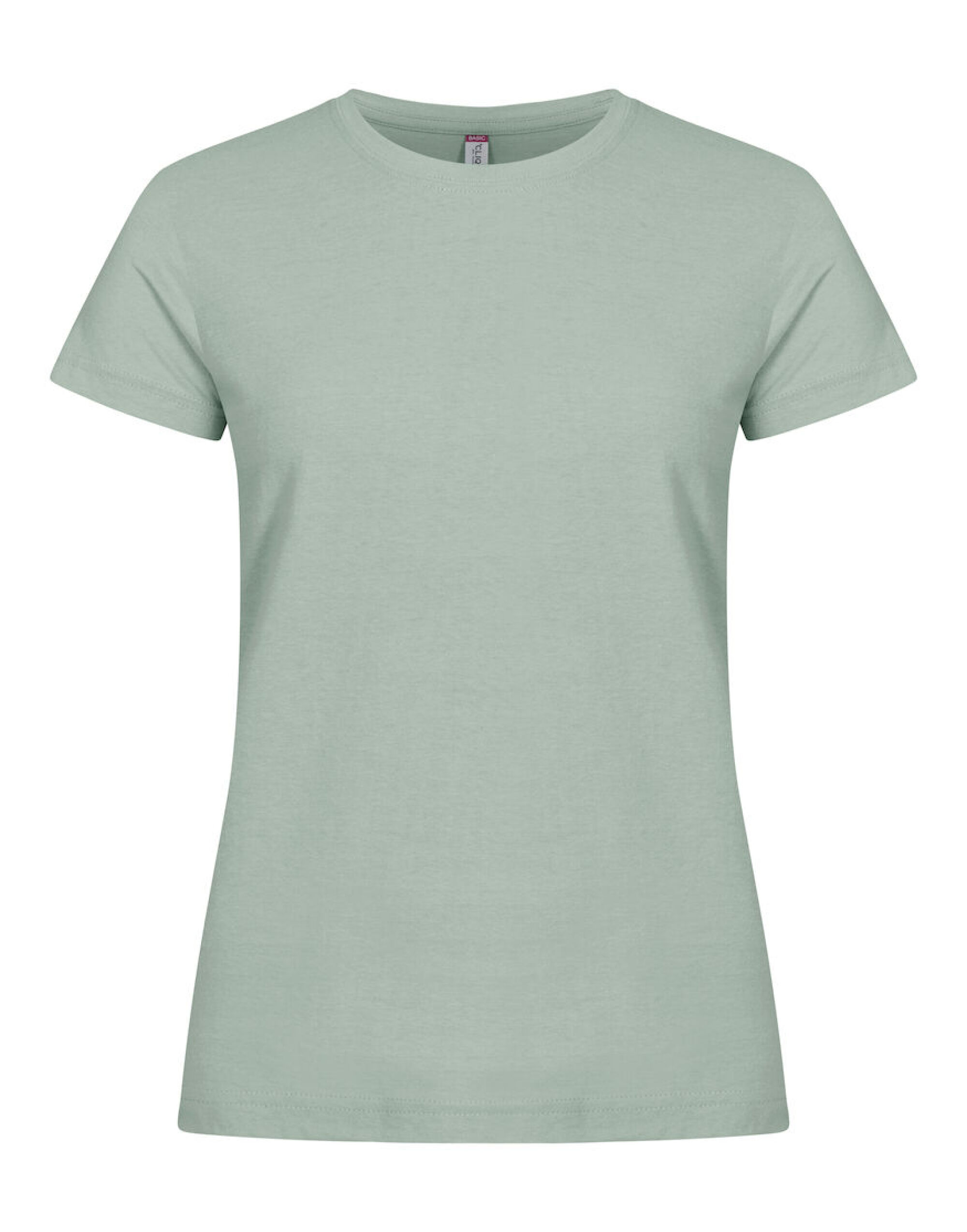 CQ029031 Ladies Basic T Sage Green CQ029031 Ladies Basic T Sage Green